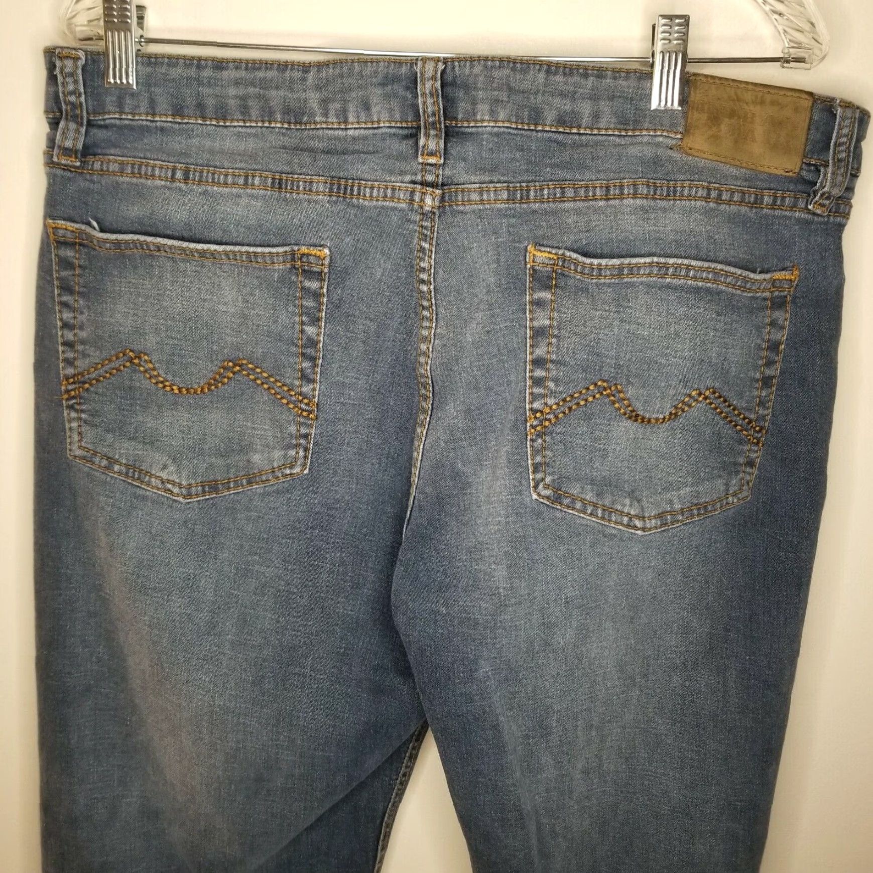Vintage Urban Star Mens Relaxed Fit Blue Straight Jeans Size 38x30 Size US 38 / EU 54 - 6 Thumbnail