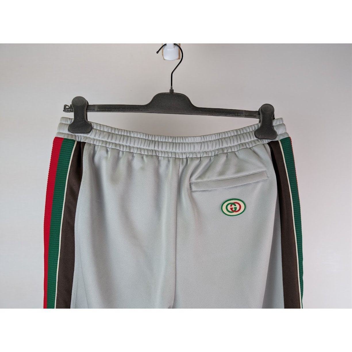 Gucci o1rshd1 Techincal Jersey Trackpant in Grey/Brown Size US 38 / EU 54 - 9 Thumbnail