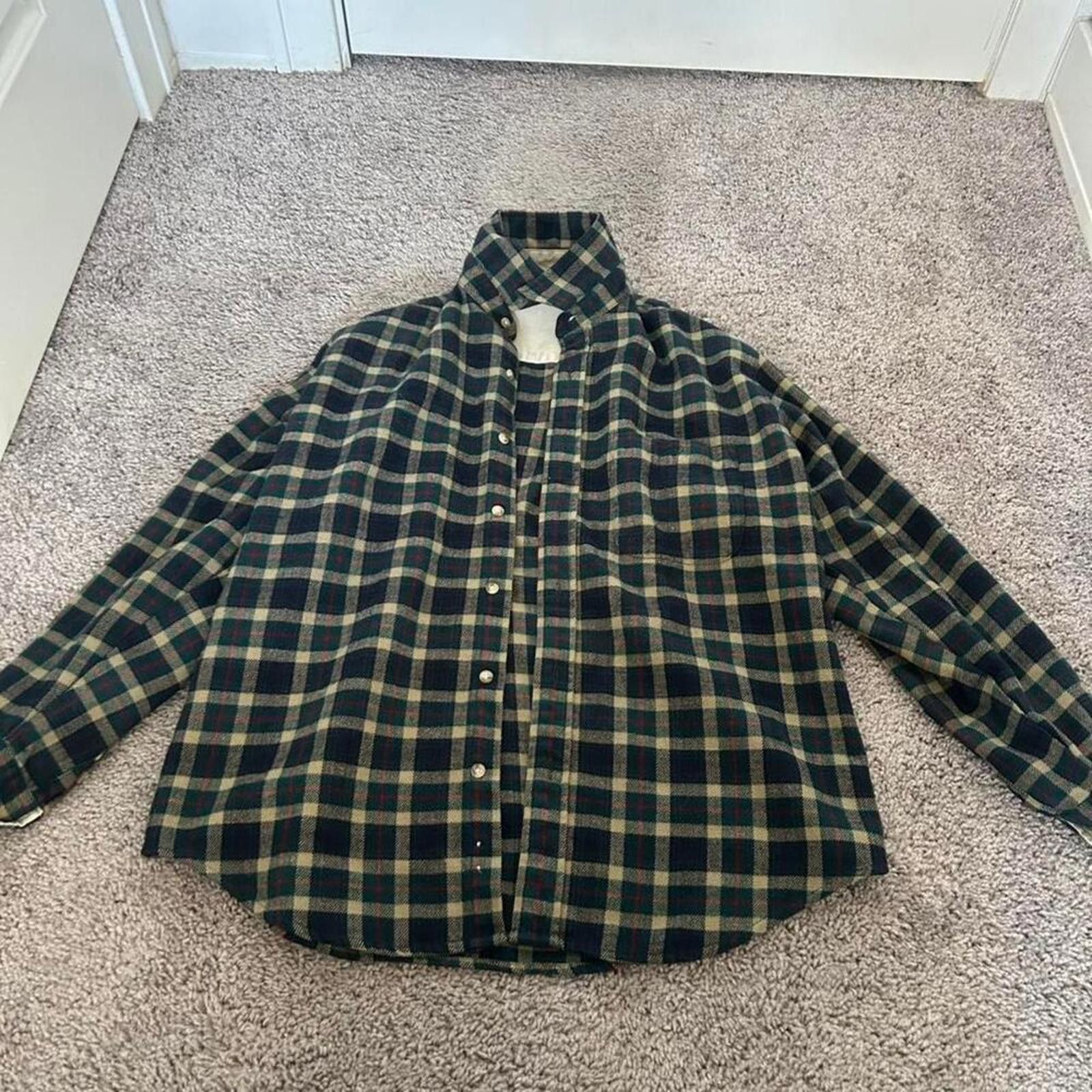 Other Munsingwear green and blue flannel mens size m Size US M / EU 48-50 / 2 - 6 Thumbnail