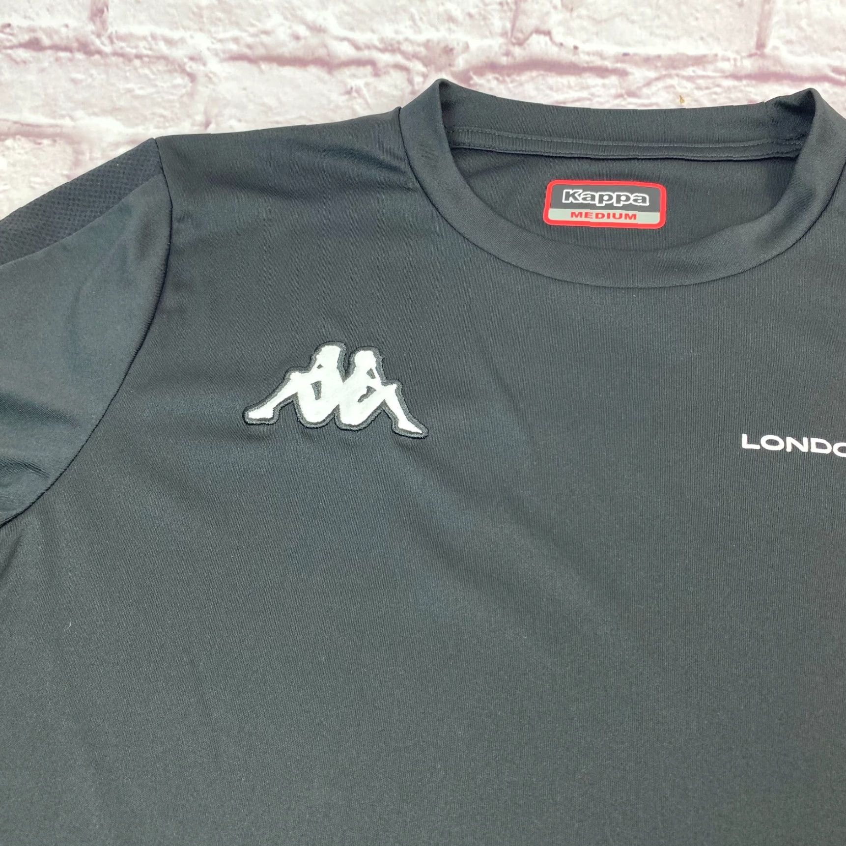 Kappa VINTAGE Kappa London Lions T-Shirt Logo Crew Neck Short Sleeve Black M Men Size US M / EU 48-50 / 2 - 2 Thumbnail