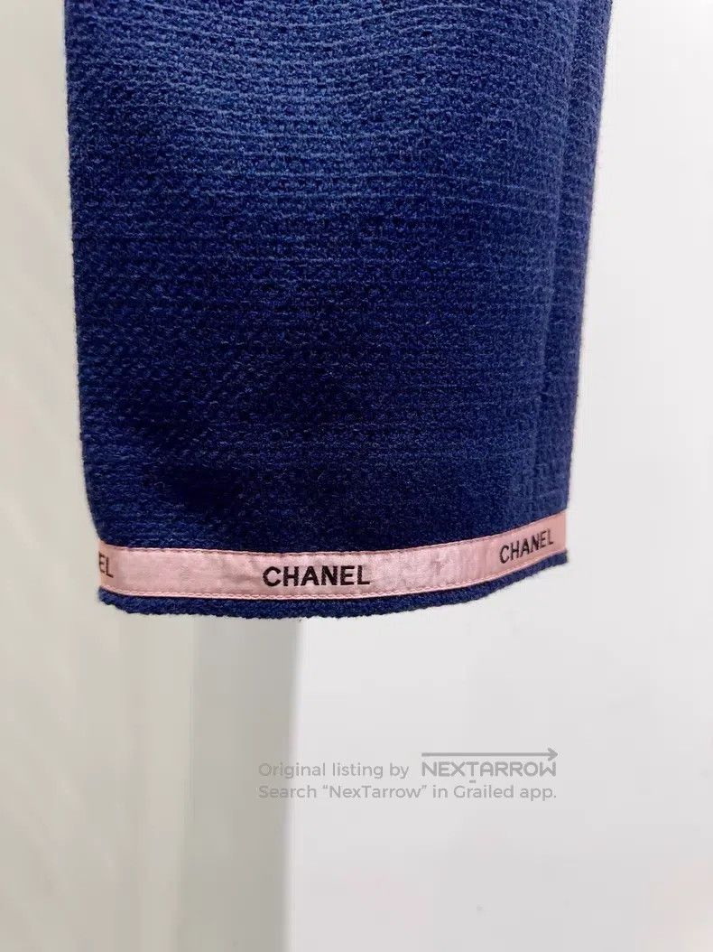 Chanel Chanel Blue trousers Size 42" / US 20 - 4 Thumbnail