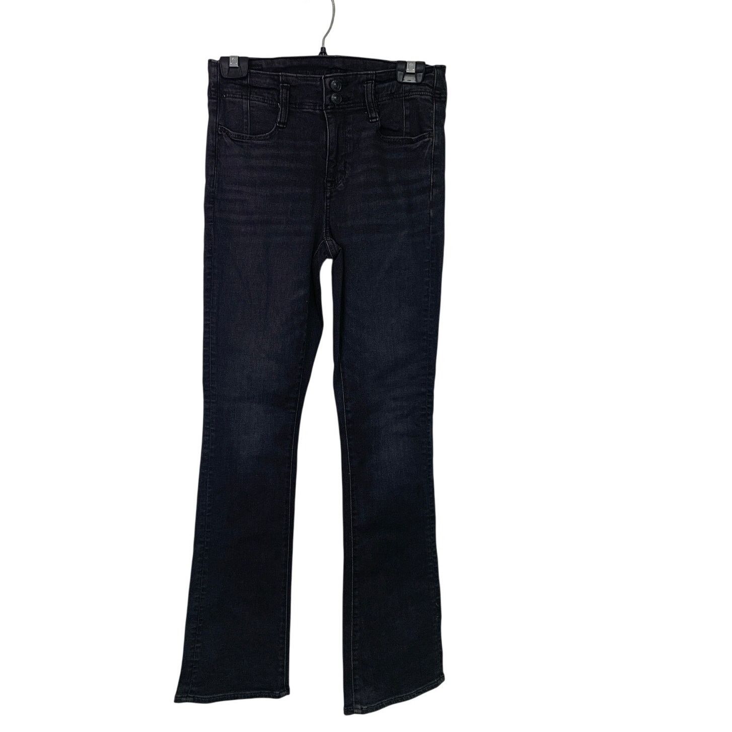 American Eagle Outfitters New American Eagle Womens Size 4 Skinny Denim Black Jeans Size 27" / US 4 / IT 40 - 1 Thumbnail