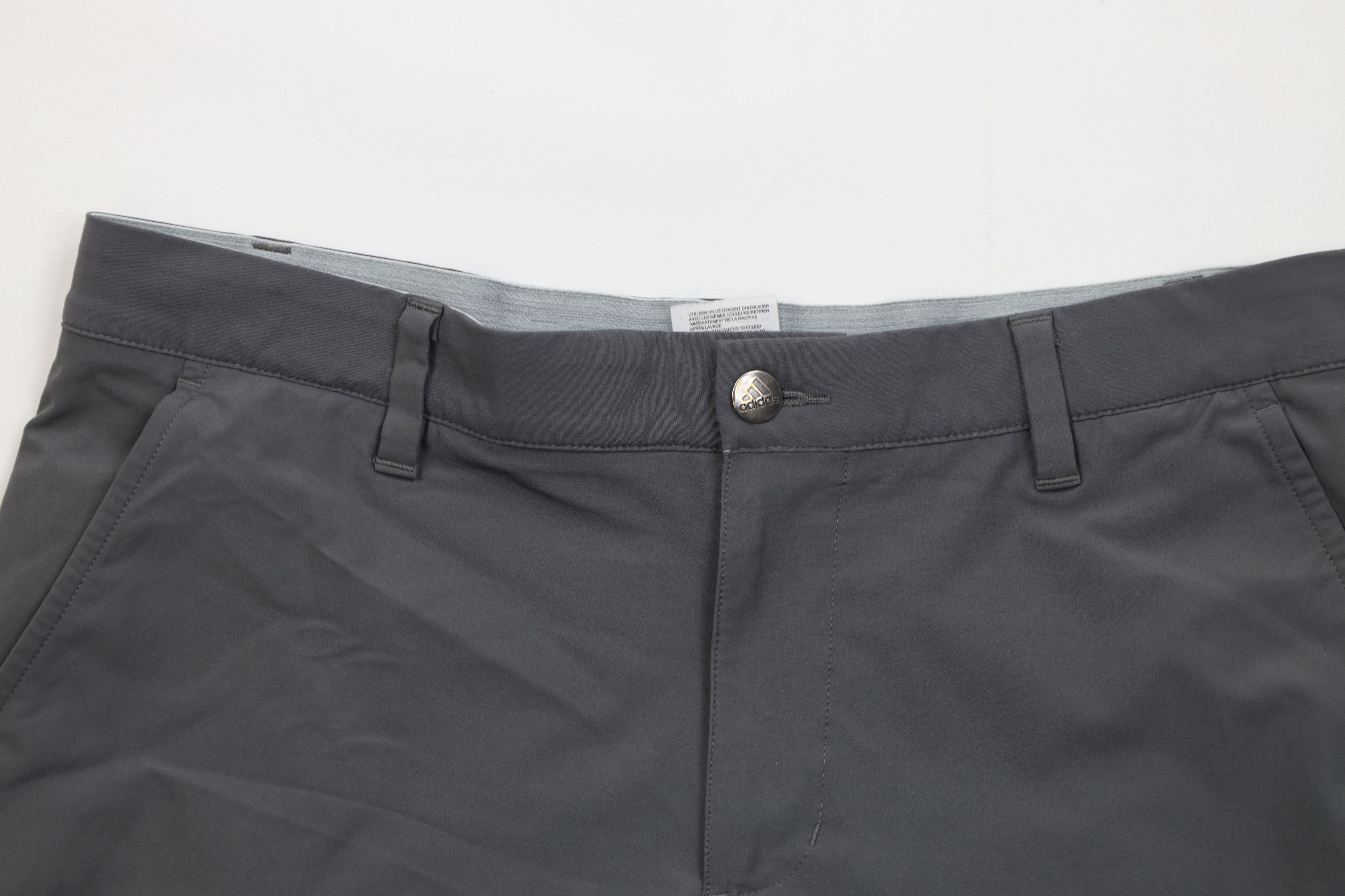 Adidas Adidas Golf Spell Tech Knit Golfing Golf Chino Shorts Gray Size US 32 / EU 48 - 2 Thumbnail