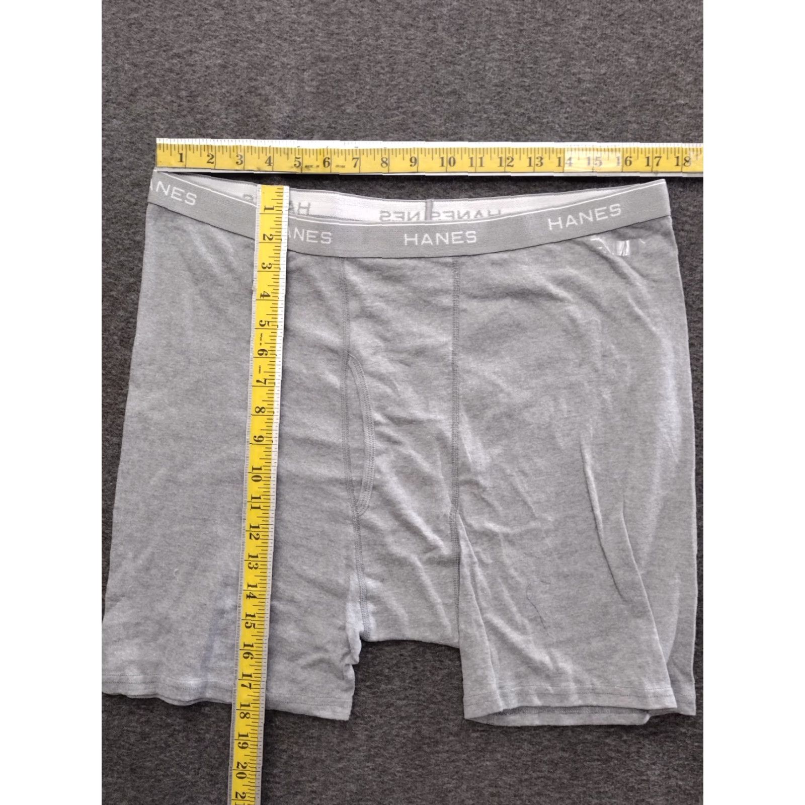 Hanes Hanes + Fruit of the Loom + George Assorted Boxers Multicol Underwear 3 Pack 3XL Size 48R - 4 Thumbnail