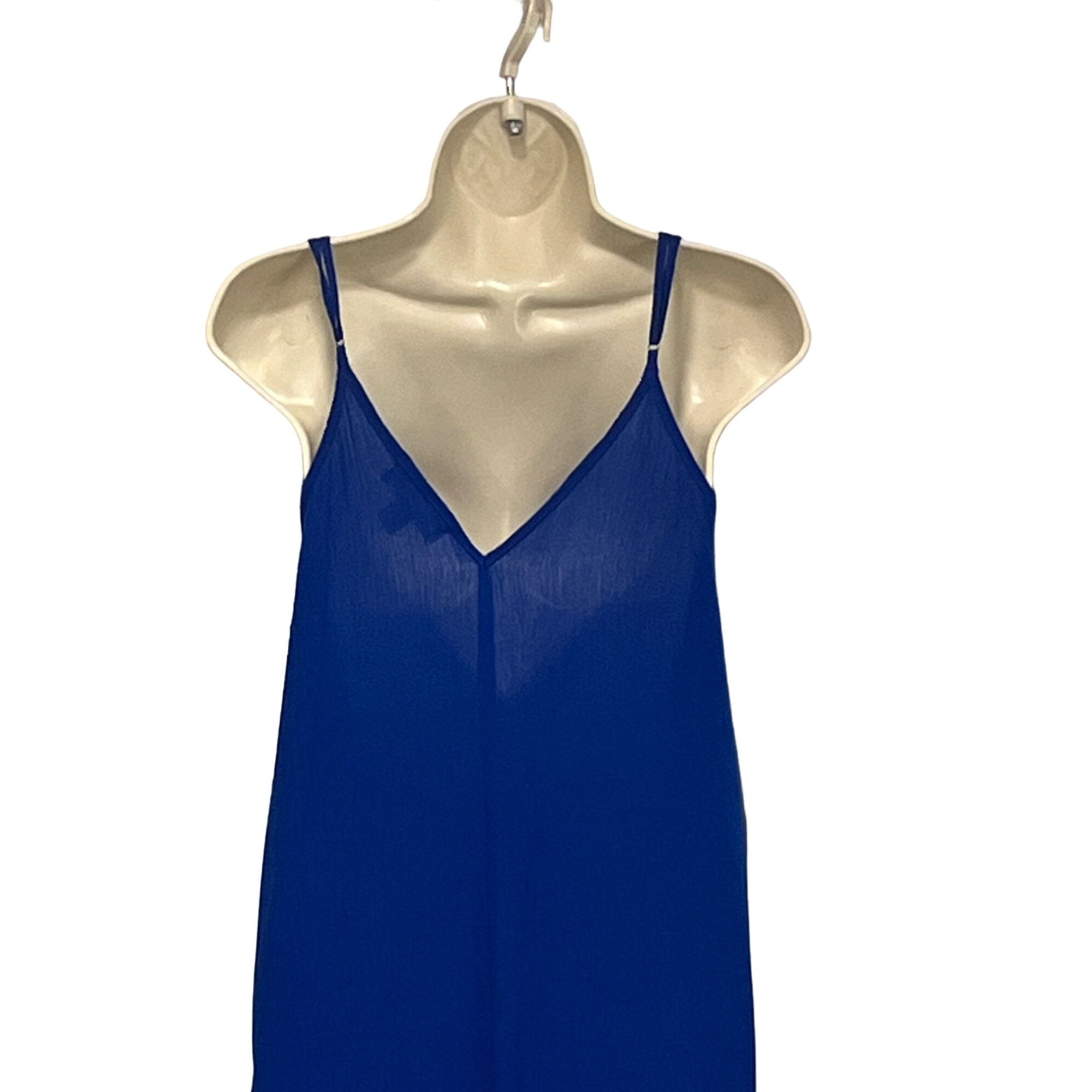 Treasure & Bond Treasure & Bond Woven Favorite Maxi Dress Blue Surf, XS Size XS / US 0-2 / IT 36-38 - 11 Thumbnail
