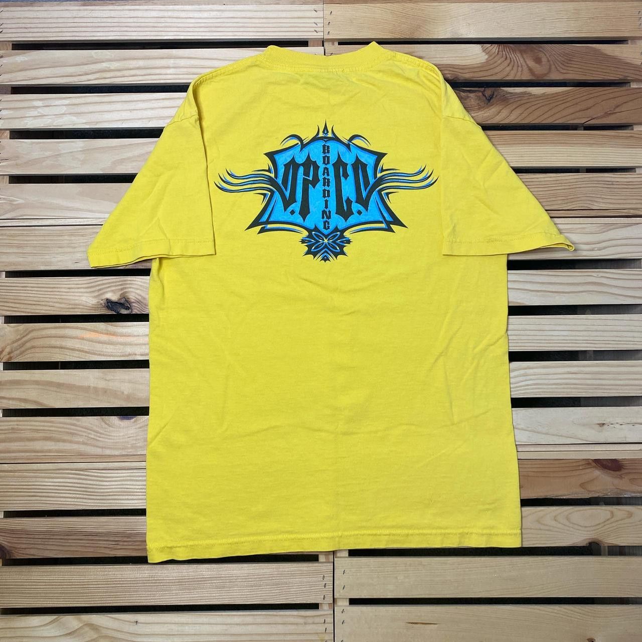 Ocean Pacific Vintage Ocean Pacific Yellow Y2K Surf Tee Size Medium Size US M / EU 48-50 / 2 - 1 Thumbnail