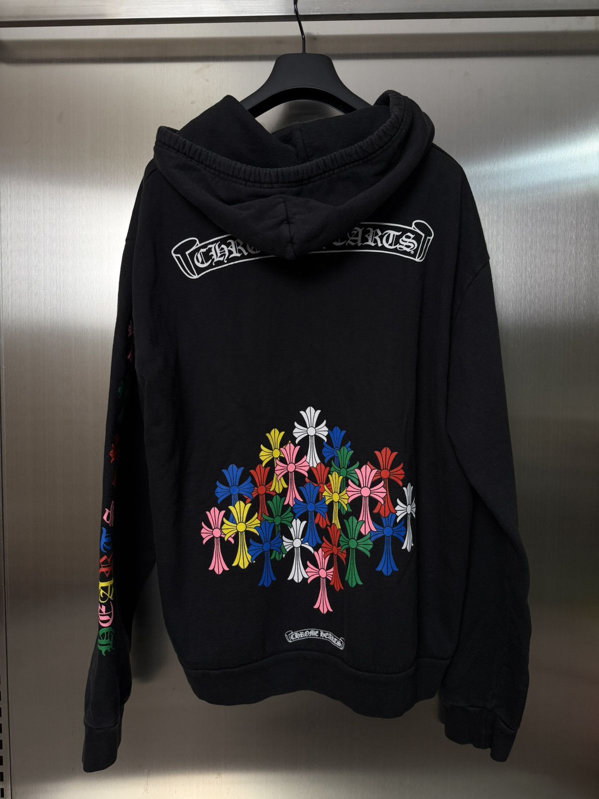 Chrome Hearts Chrome Hearts multicolor cross patches zip up hoodie Size US L / EU 52-54 / 3 - 2 Thumbnail