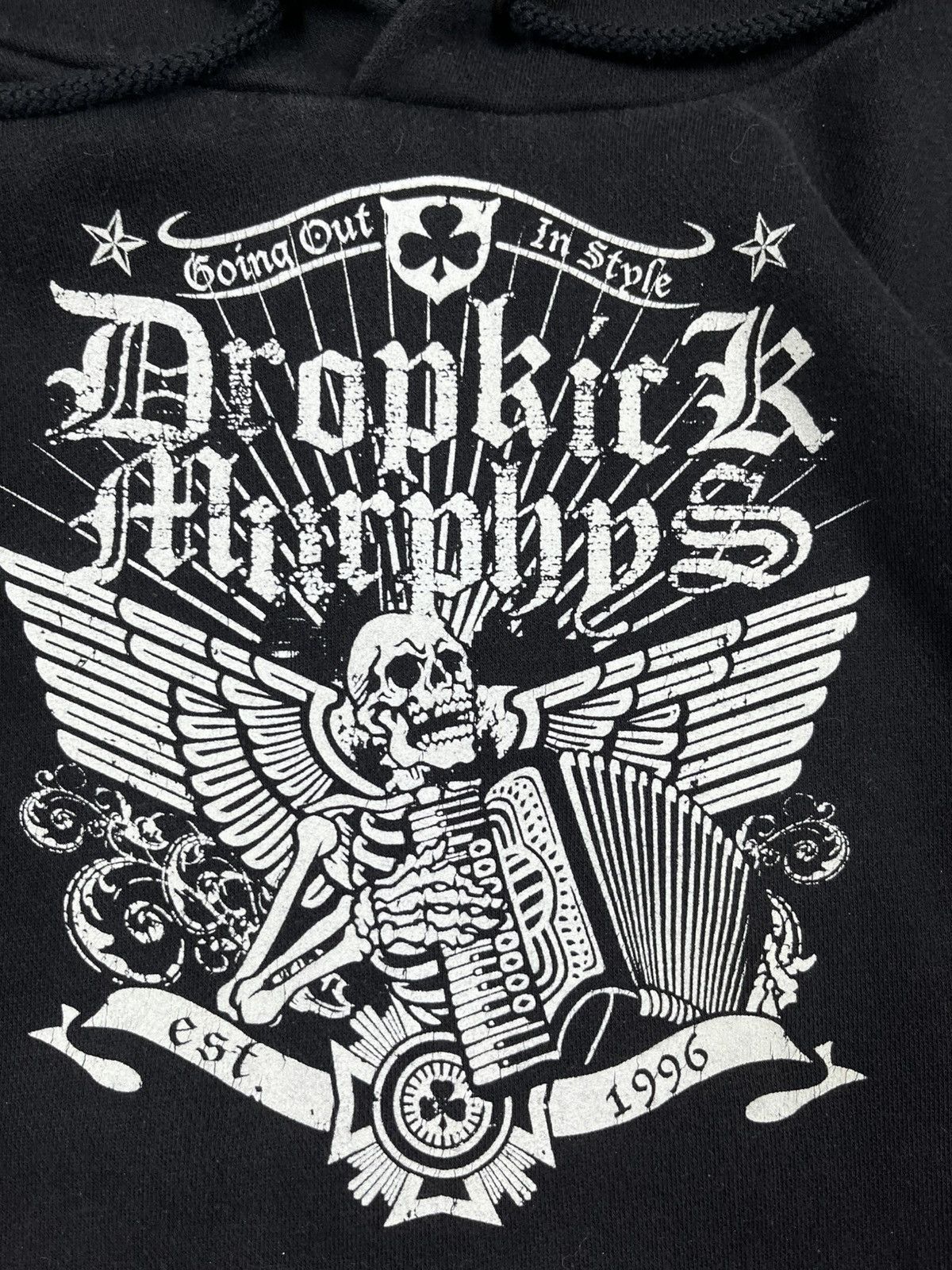 Band Tees Vintage Y2K Dropkick Murphys Going Out In Style logo hoodie Size US L / EU 52-54 / 3 - 5 Thumbnail