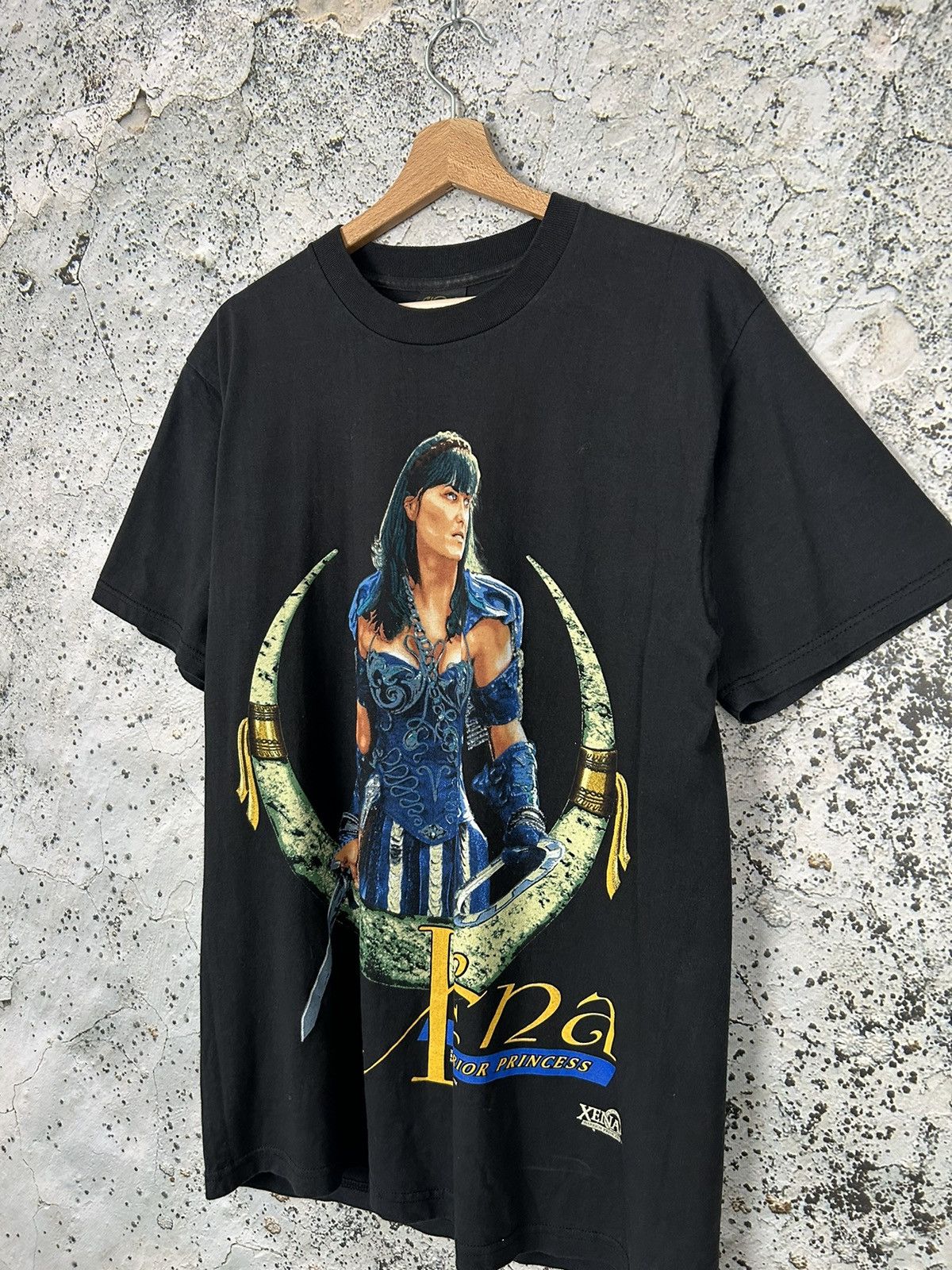 Vintage Vintage 1996 Xena Warrior Princes Movie Series Graphic Tee Size US L / EU 52-54 / 3 - 2 Thumbnail