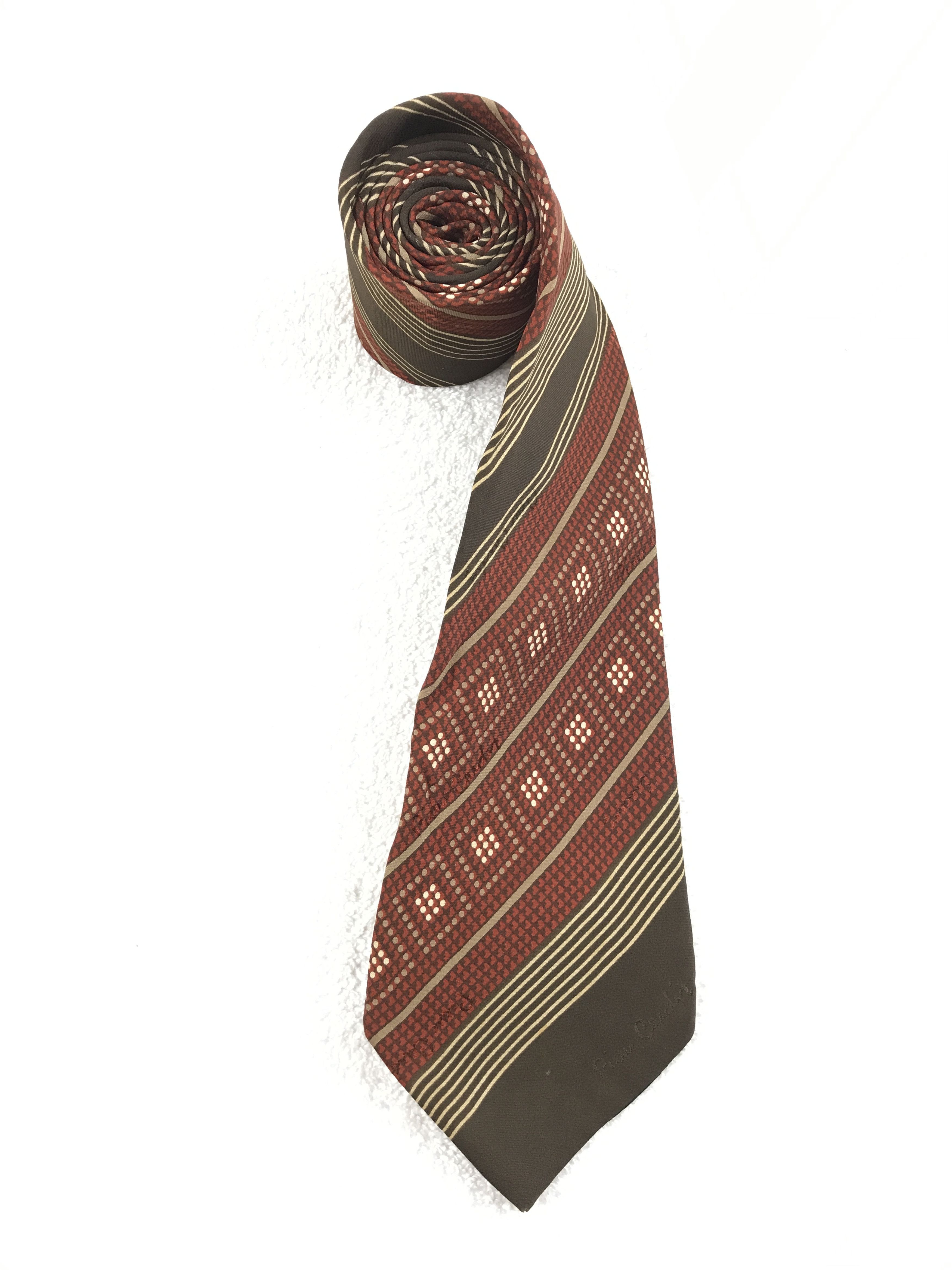 Designer × Pierre Cardin × Vintage Vintage Pierre Cardin Silk Necktie Size ONE SIZE - 2 Thumbnail