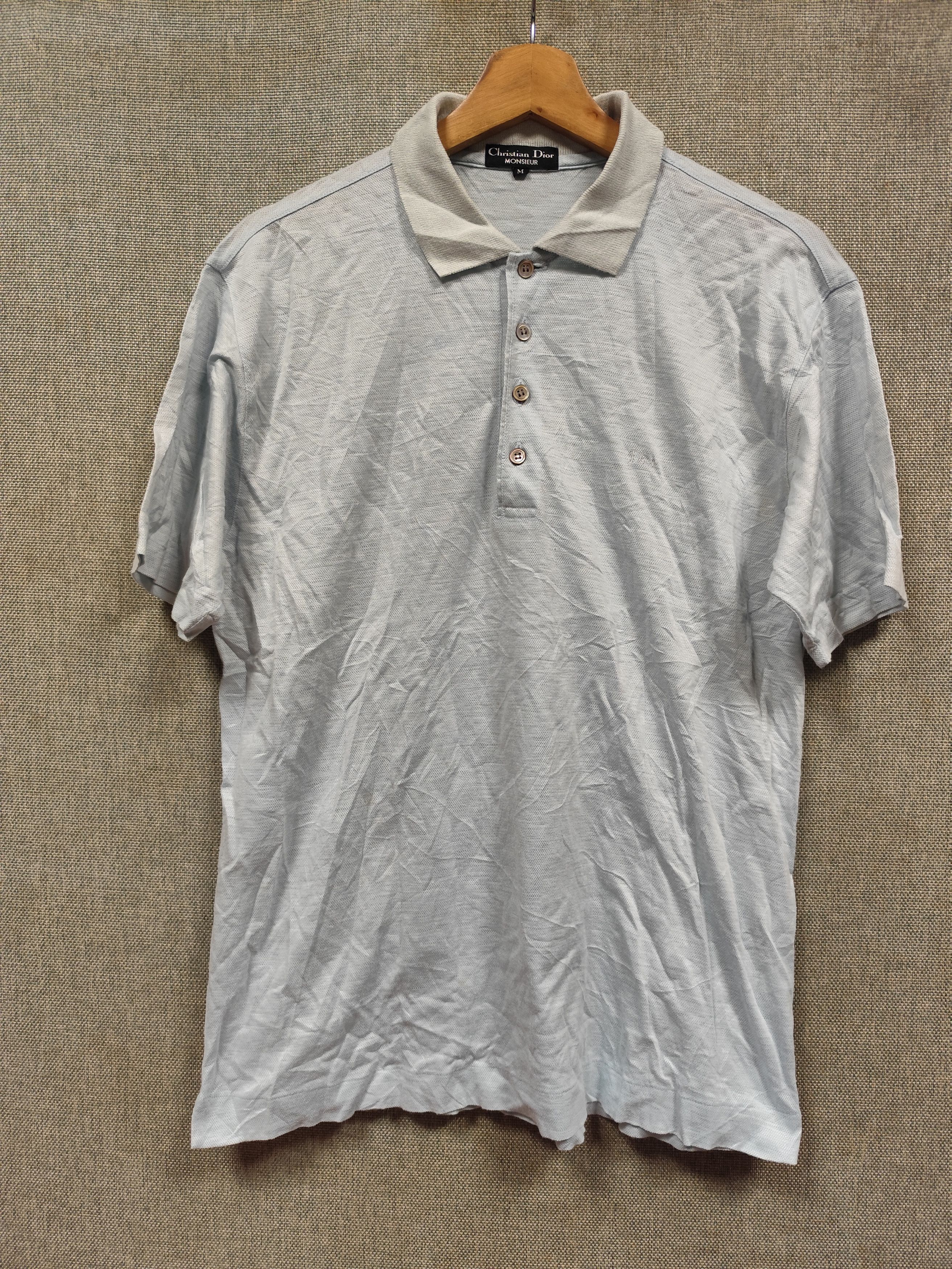 Christian Dior Monsieur × Dior × Vintage Vintage Christian Dior Polo Shirt Size US M / EU 48-50 / 2 - 1 Thumbnail
