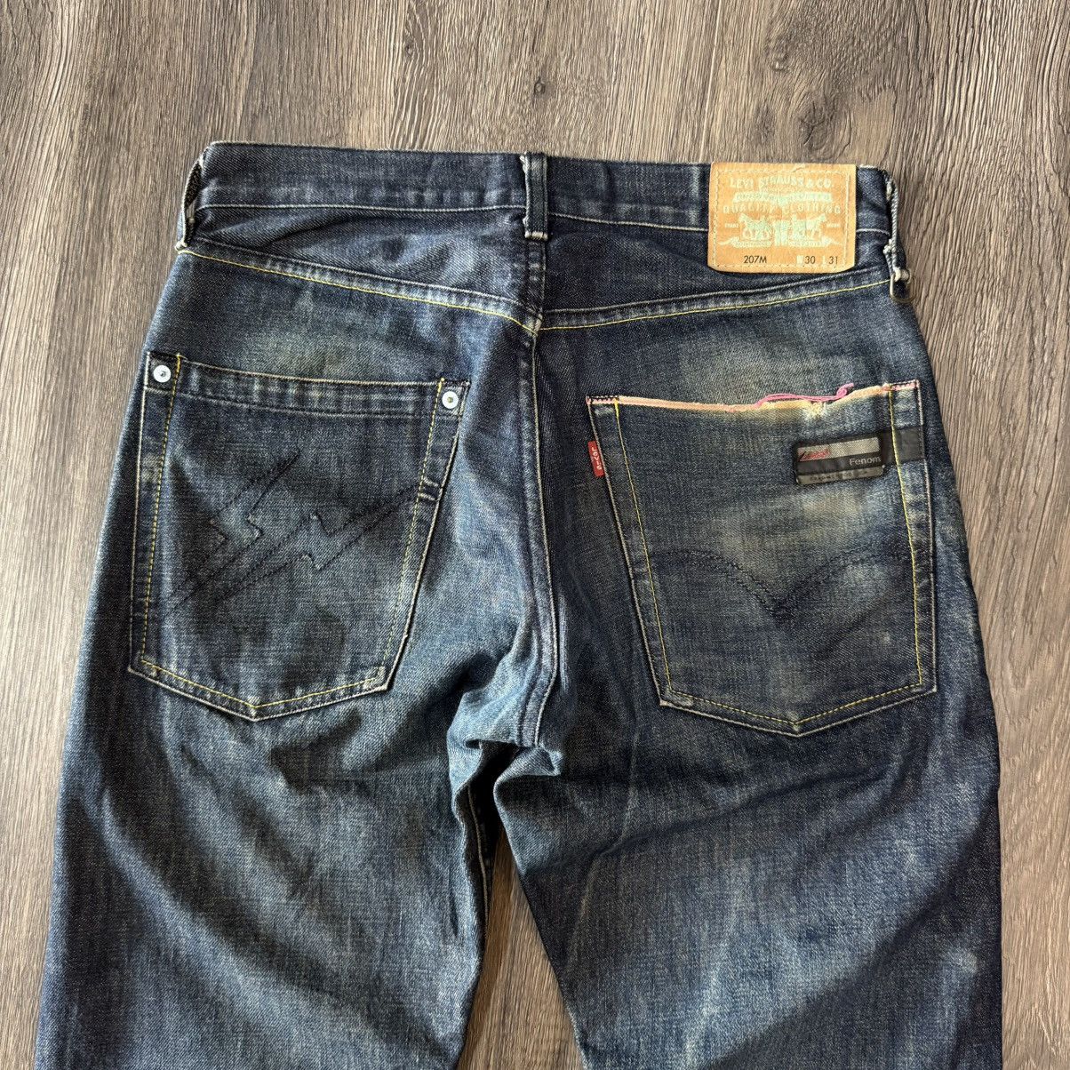 Fragment Design × Levi's Vintage Levi's Fenom X Fragment Design Selvedge Size US 30 / EU 46 - 3 Thumbnail