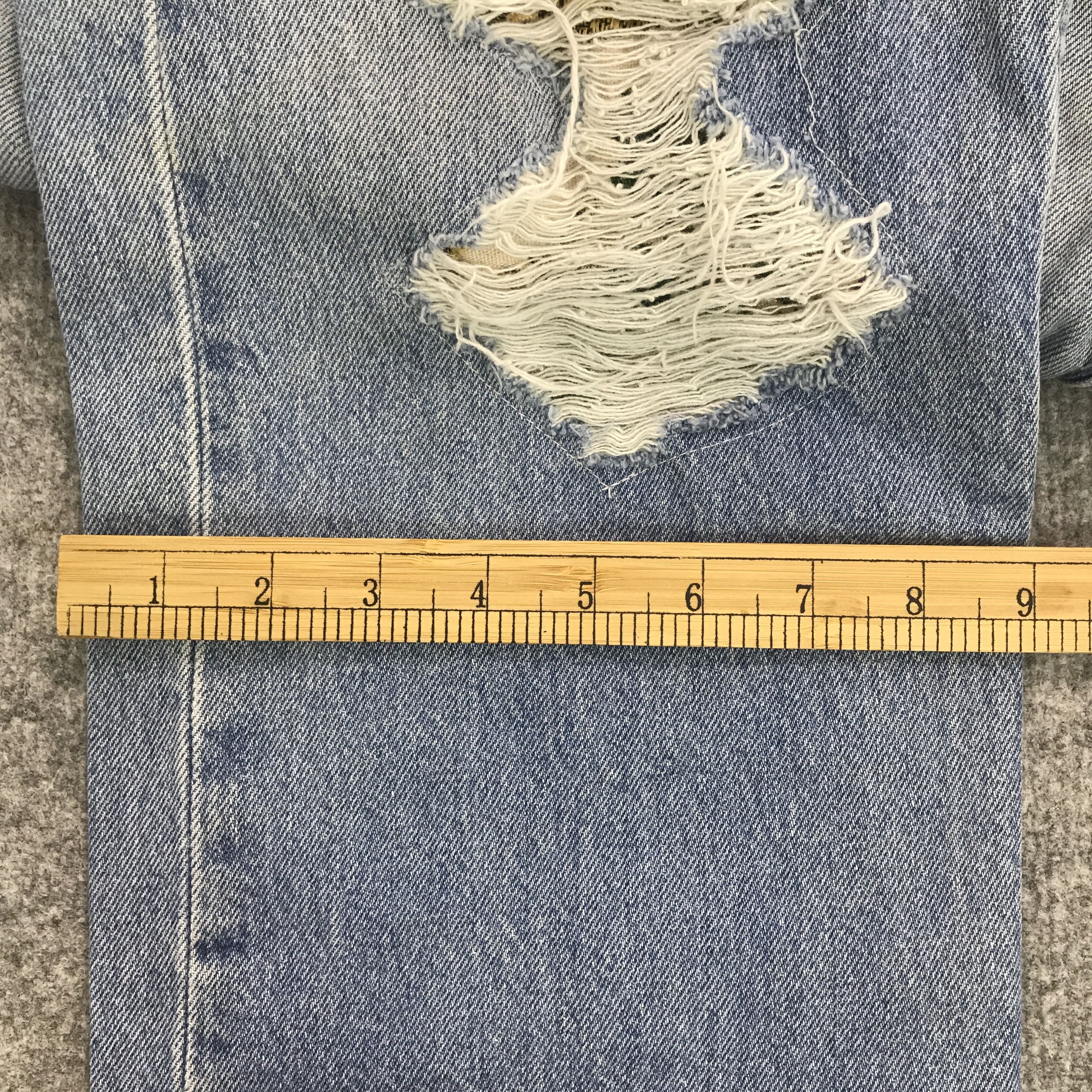 Levi's Rare levi's 501 distressed denim Jeans Size US 34 / EU 50 - 10 Thumbnail