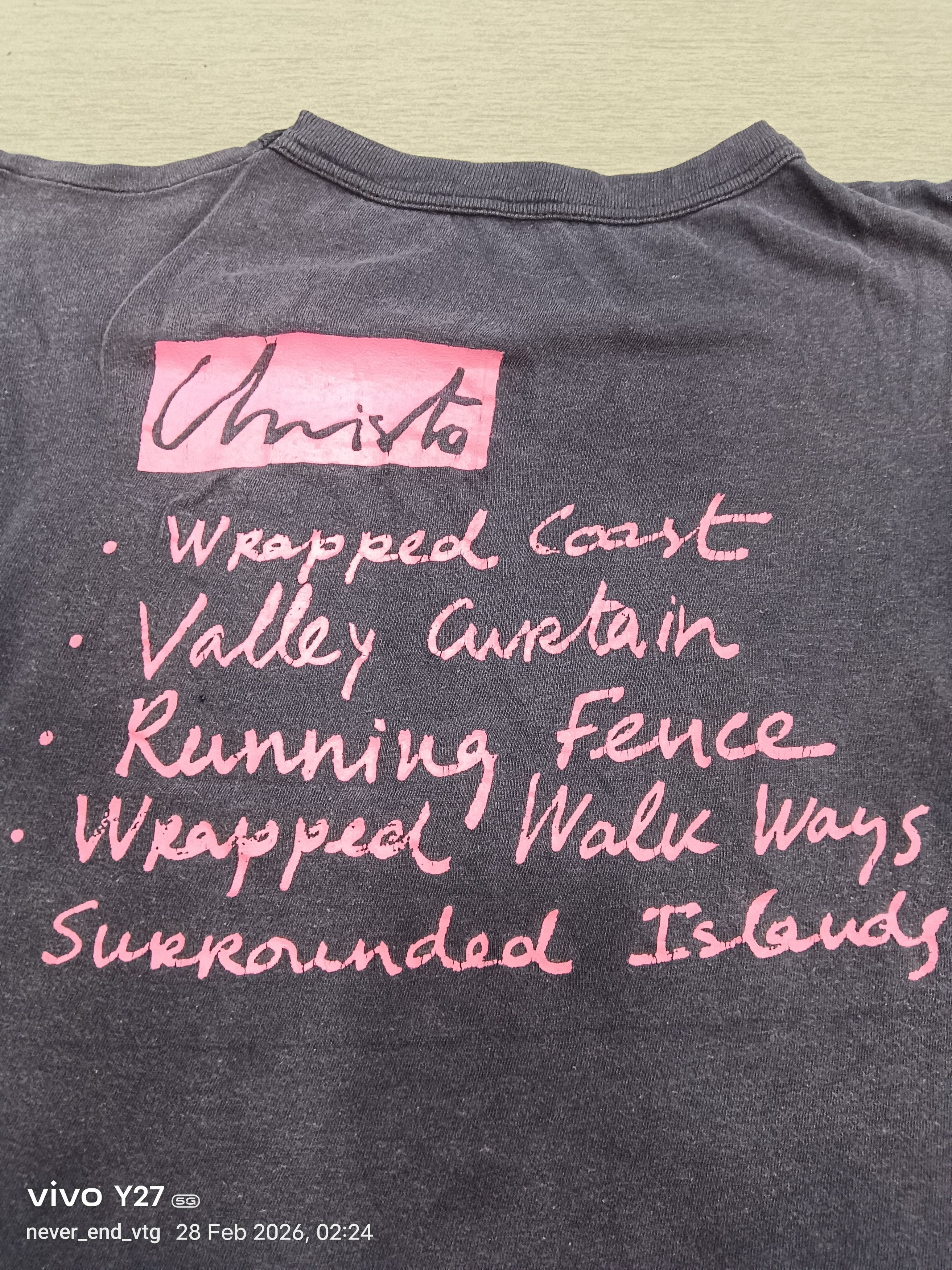 Vintage Vintage 80s CHRISTO JEANNE-CLAUDE Size US S / EU 44-46 / 1 - 8 Thumbnail