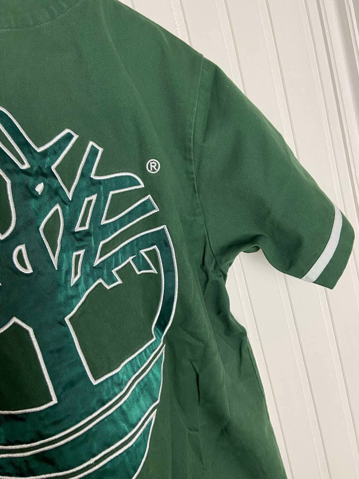 Supreme × Timberland Used Supreme Timberland Baseball Jersey rare green size S Size US S / EU 44-46 / 1 - 8 Thumbnail