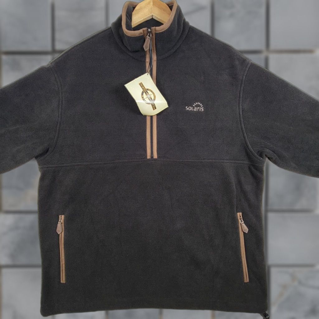 Vintage VINTAGE North End Fleece Pull Over Black Men's Size Medium Size US M / EU 48-50 / 2 - 1 Thumbnail