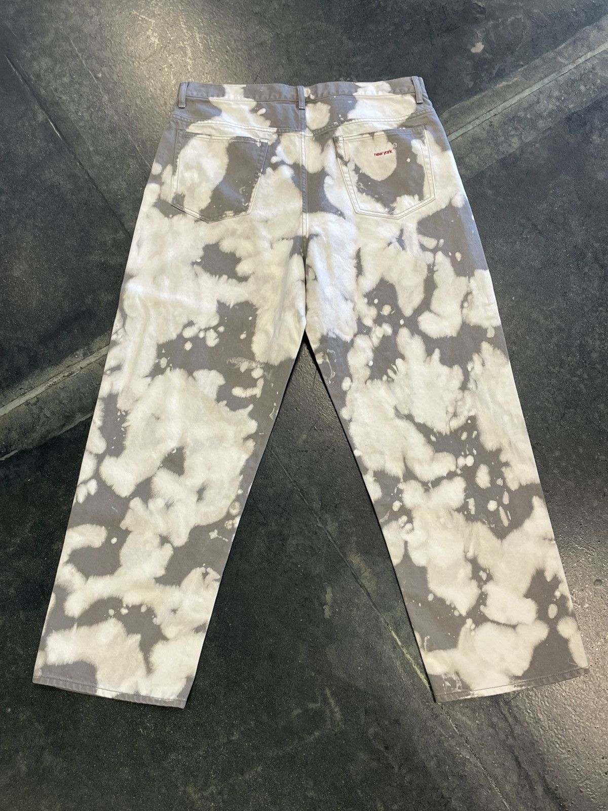 Supreme Supreme Baggy Jeans Bleached | Grailed