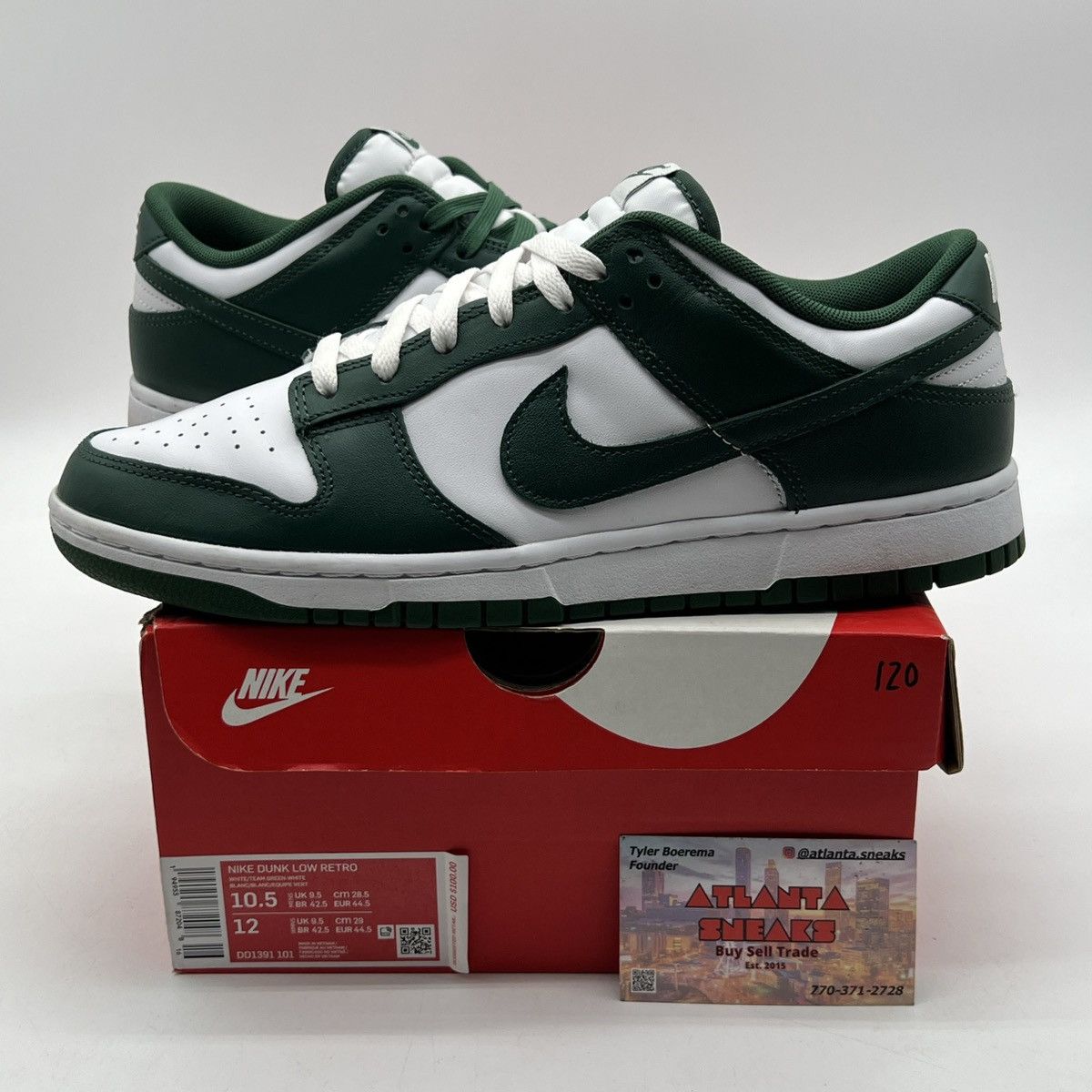 Nike dunk low Michigan state