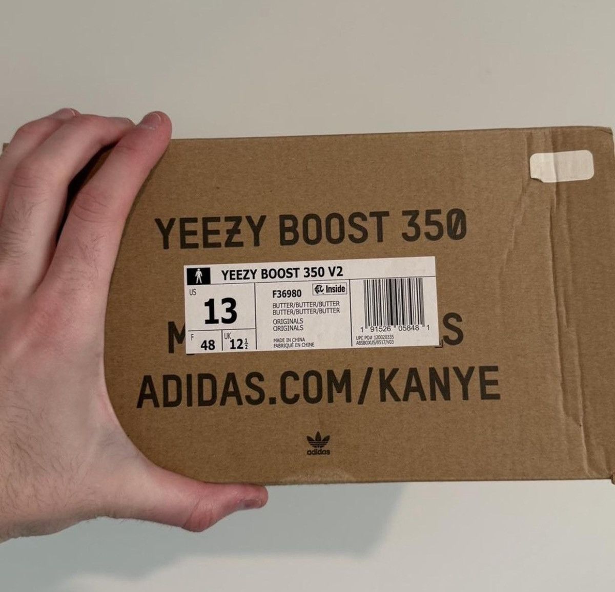 Yeezy Yeezy 350 V2 ‘Butter’ Boost Size US 13 / EU 46 - 7 Thumbnail