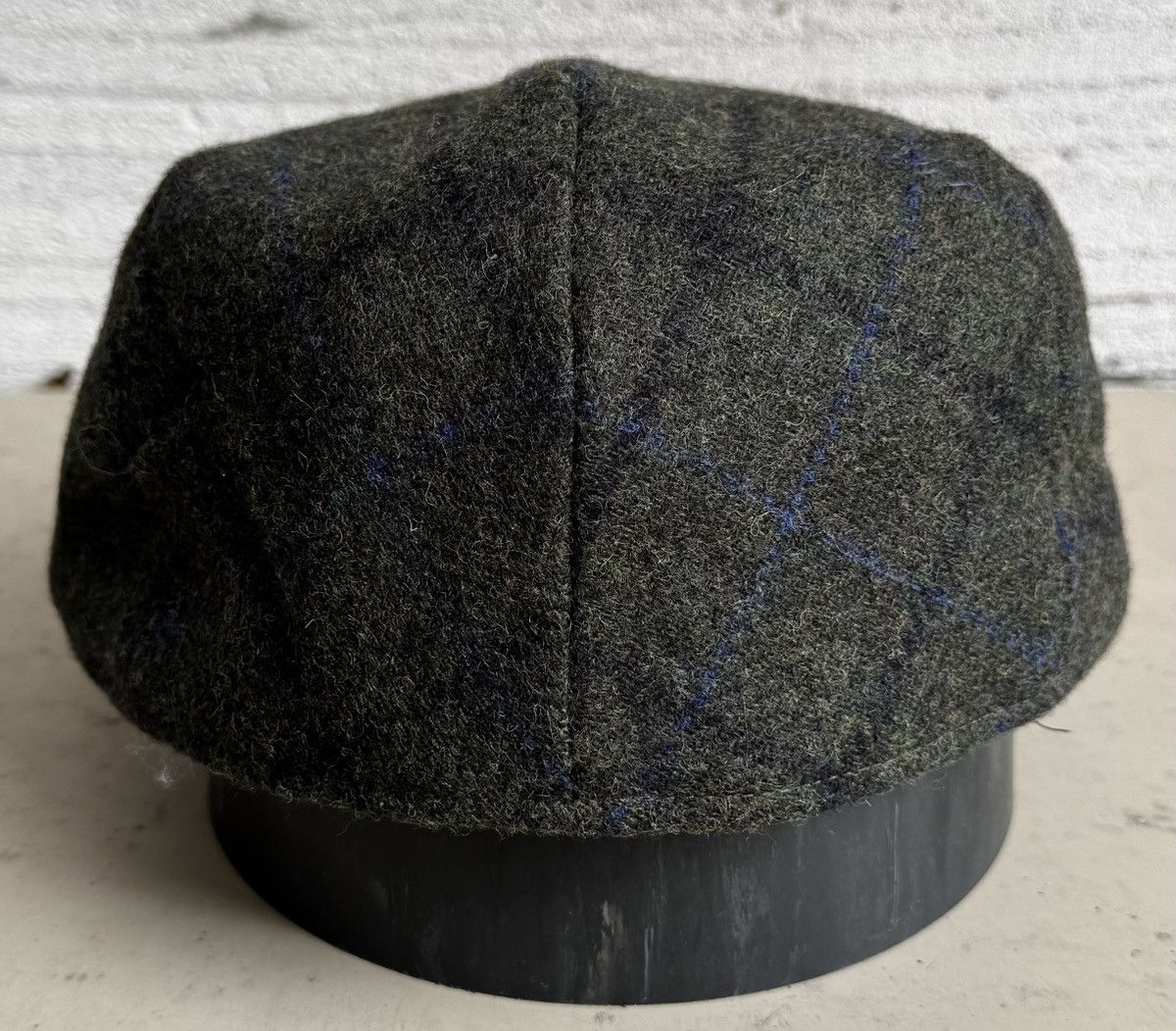 Barbour Barbour Plaid Tweed Wool Cap Hat Size 7 1/2 England by Moon Size ONE SIZE - 4 Thumbnail