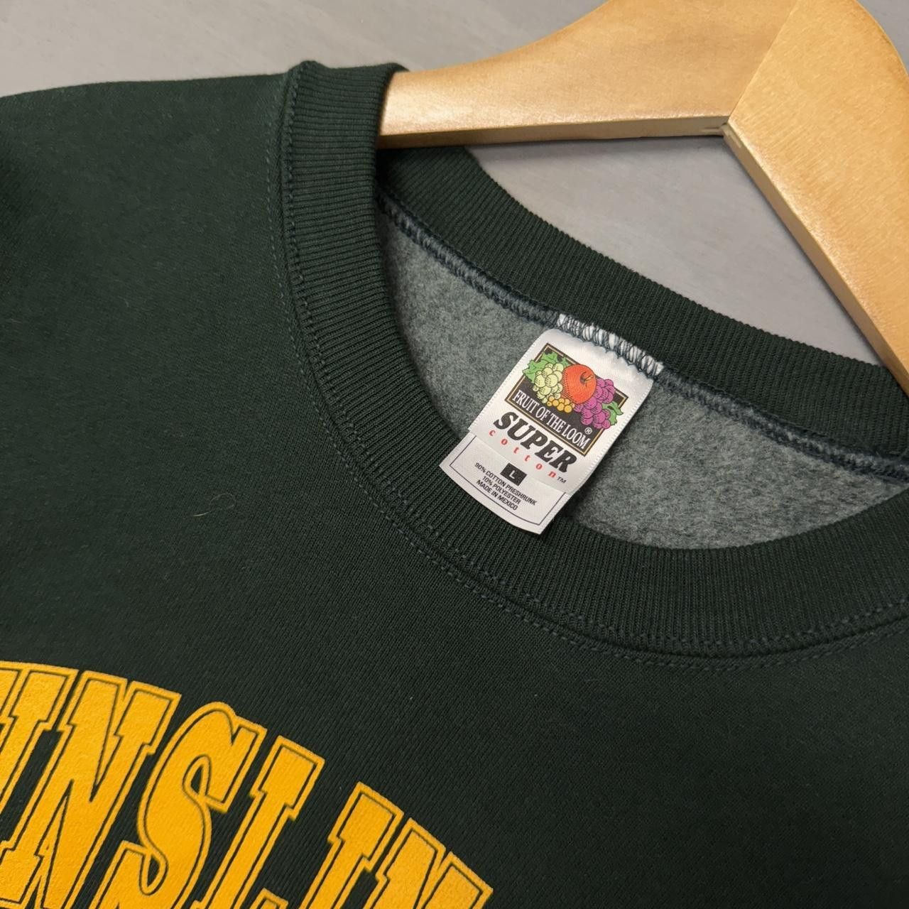 Vintage Vintage Gunslingers FVA-105 Jet Army Sweatshirt Green Large Size US L / EU 52-54 / 3 - 3 Thumbnail