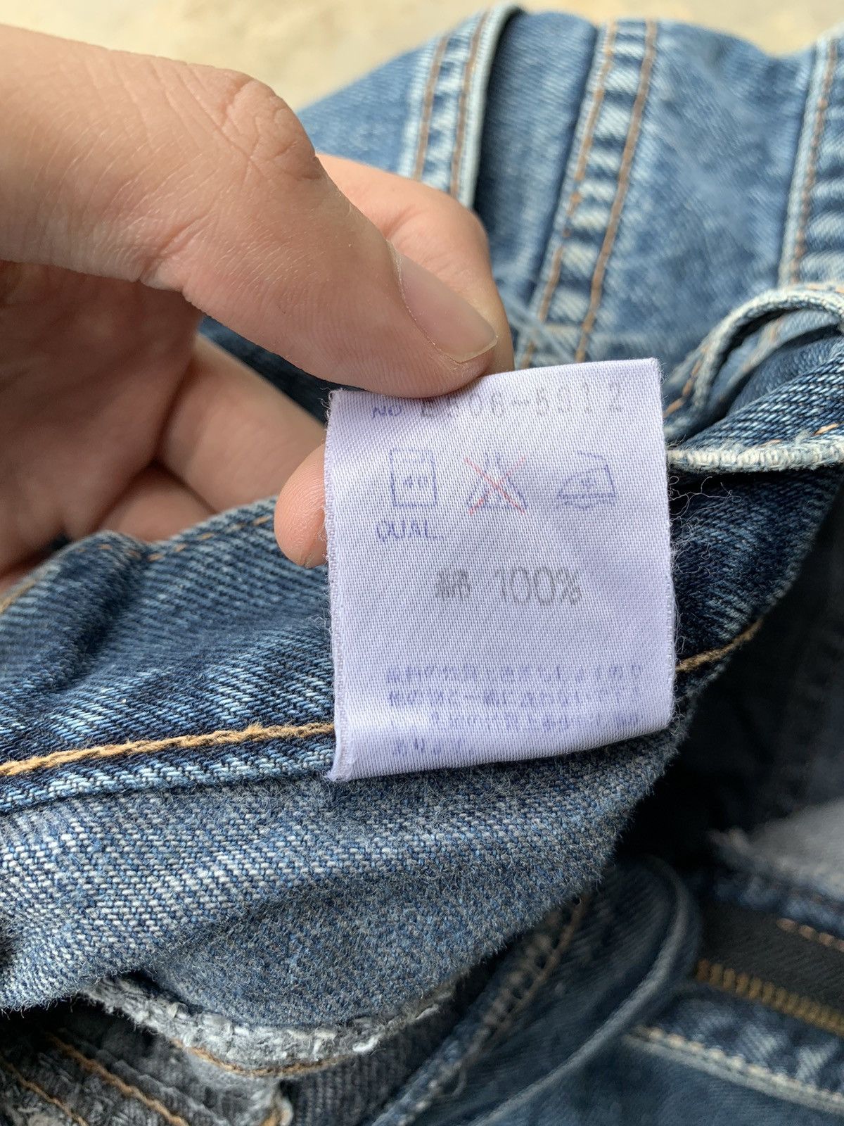 Edwin × Vintage VINTAGE EDWIN DISTRESSED DENIM Size US 28 / EU 44 - 8 Thumbnail