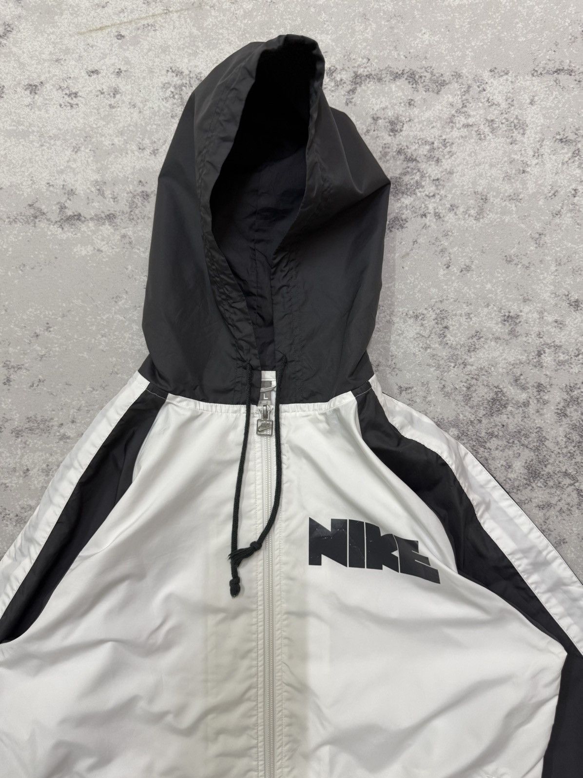 Nike VINTAGE Y2K NIKE BLOCK WINDBREAKER JACKET HODIE BOMBER STYLE Size US S / EU 44-46 / 1 - 6 Thumbnail
