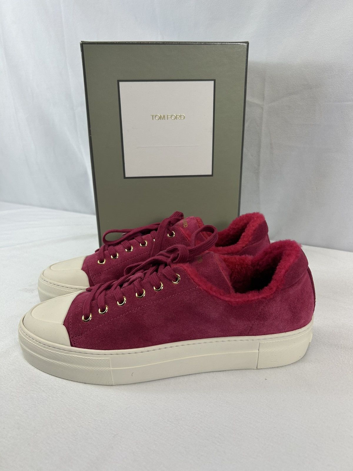Tom Ford Tom Ford Raspberry Velvet Size US 10.5 / IT 40.5 - 1 Thumbnail