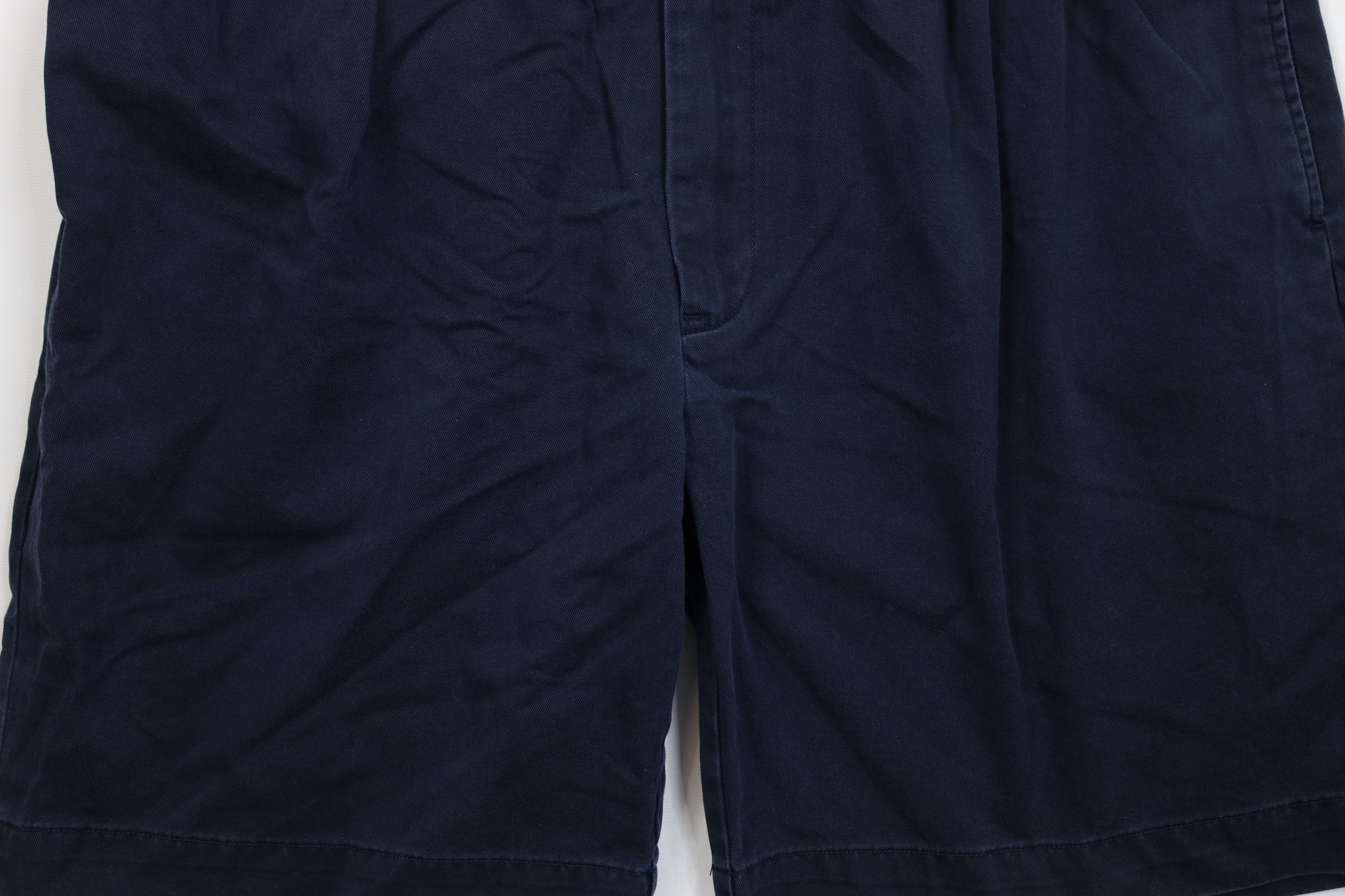 Ralph Lauren Vintage Ralph Lauren Pleated Golf Chino Shorts Blue Cotton Size US 38 / EU 54 - 3 Thumbnail