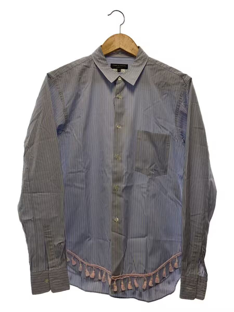 Comme des Garcons Homme Plus AW13 Hem Tassel Button Up Shirt Size US XS / EU 42 / 0 - 1 Thumbnail
