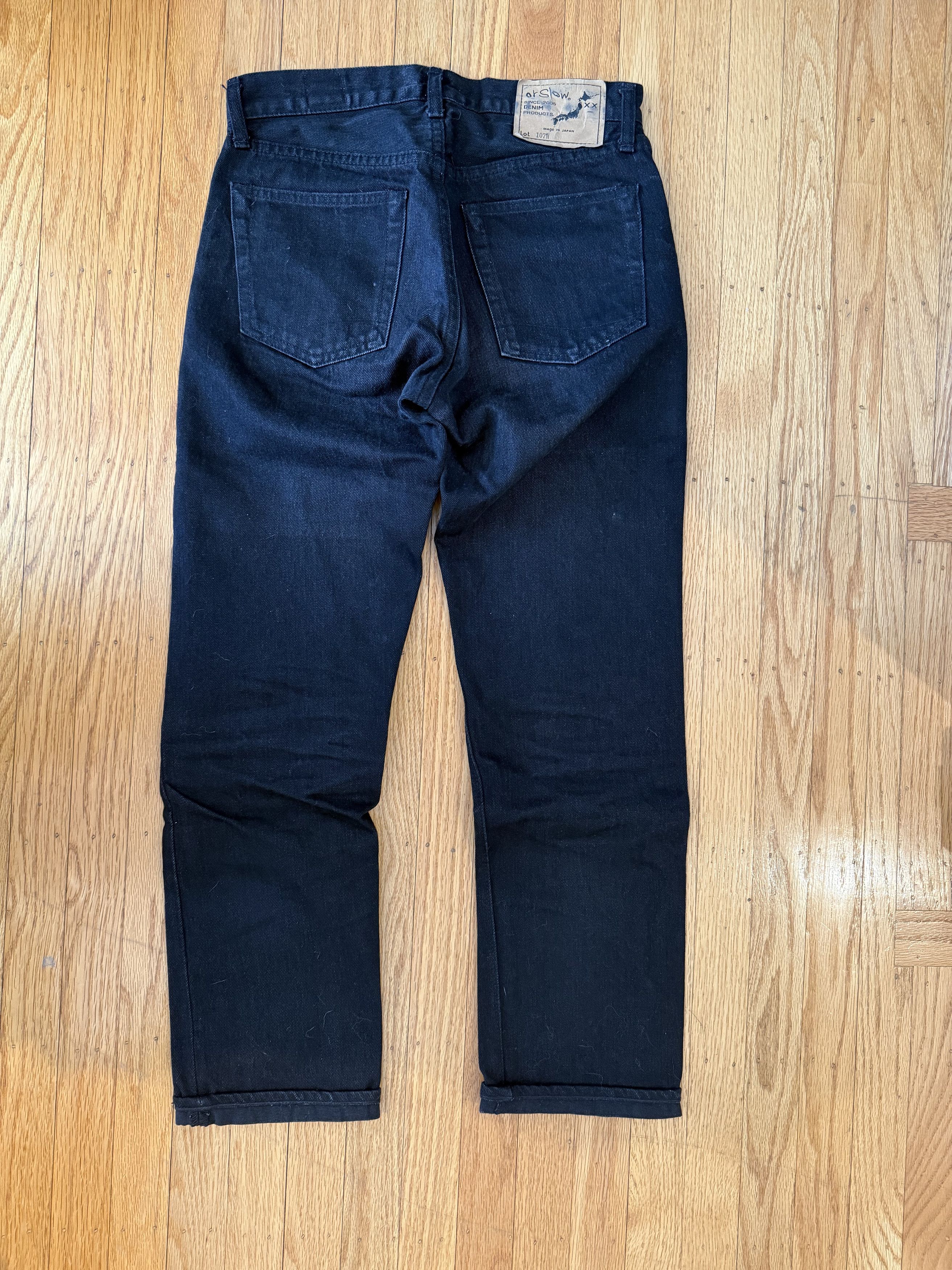 Orslow Black 107 Jeans Size US 28 / EU 44 - 2 Thumbnail