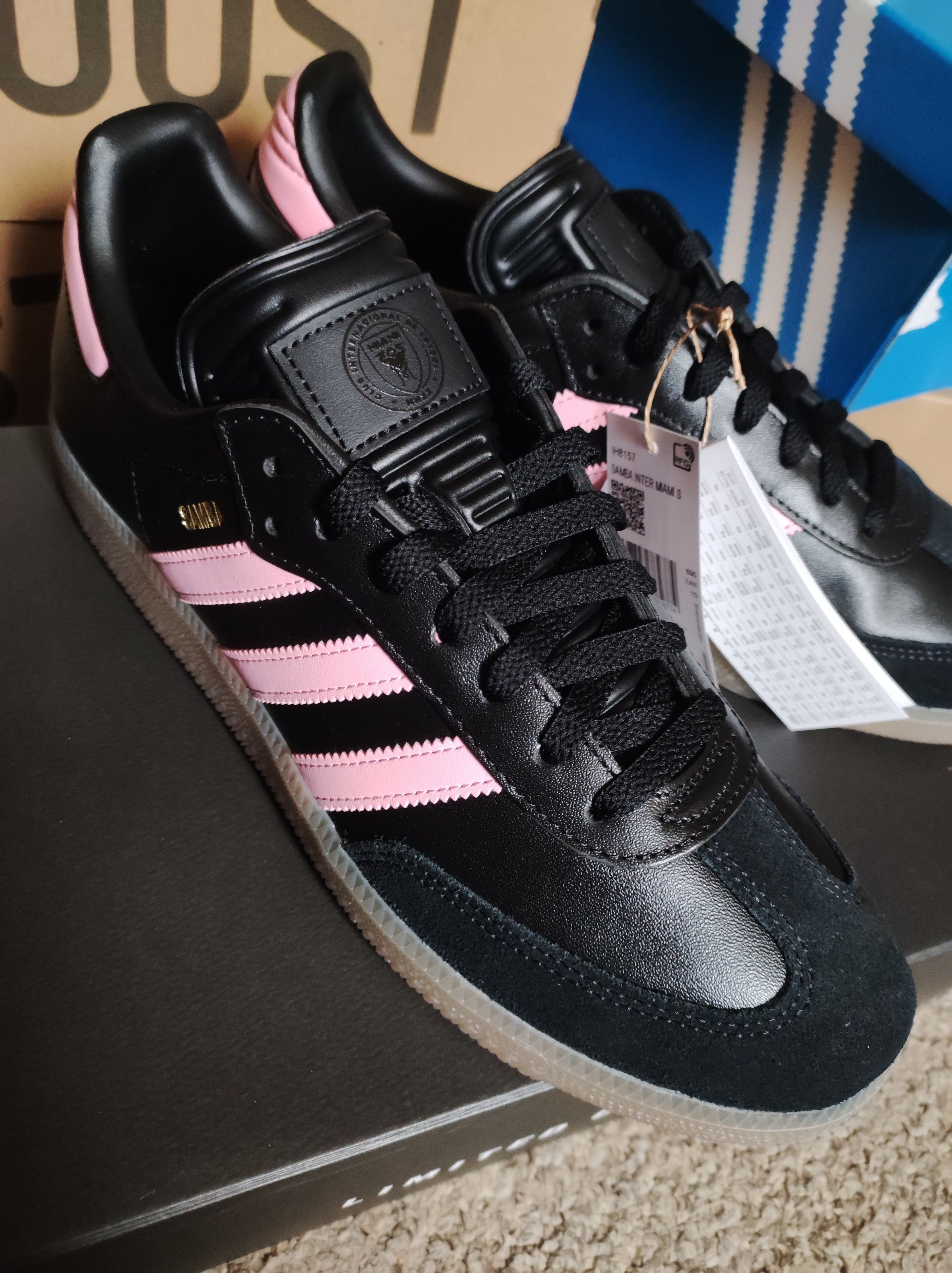 Adidas Adidas samba inter miami fc Lionel Messi us 10.5 black Size US 10.5 / EU 43-44 - 3 Thumbnail