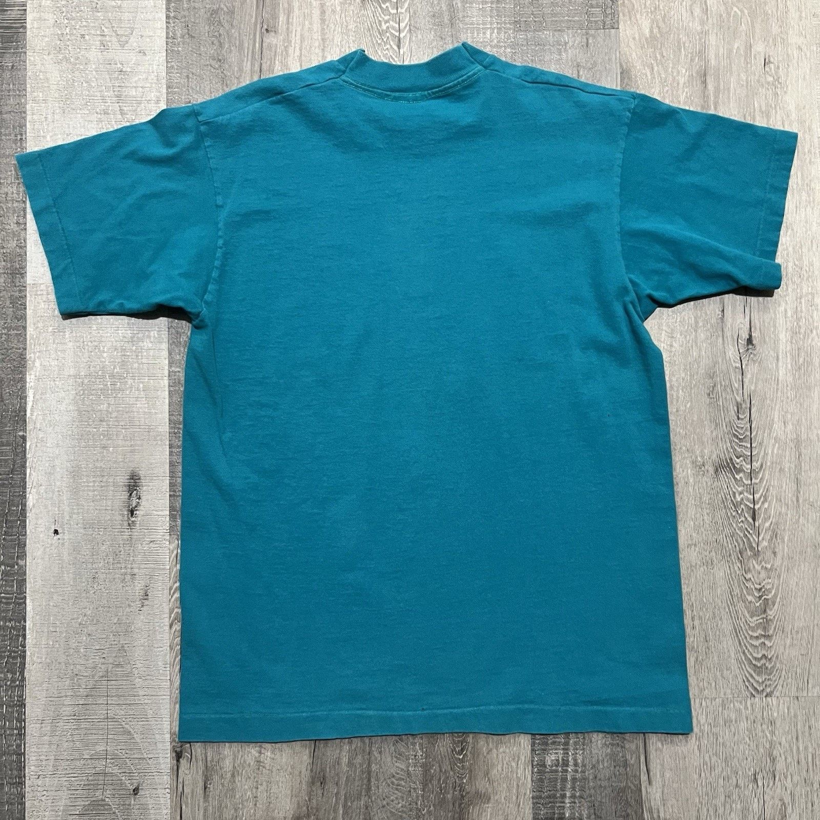 Vintage VTG 90s Men's Salem NFL Miami Dolphins Helmet T-Shirt USA M Size US M / EU 48-50 / 2 - 2 Thumbnail
