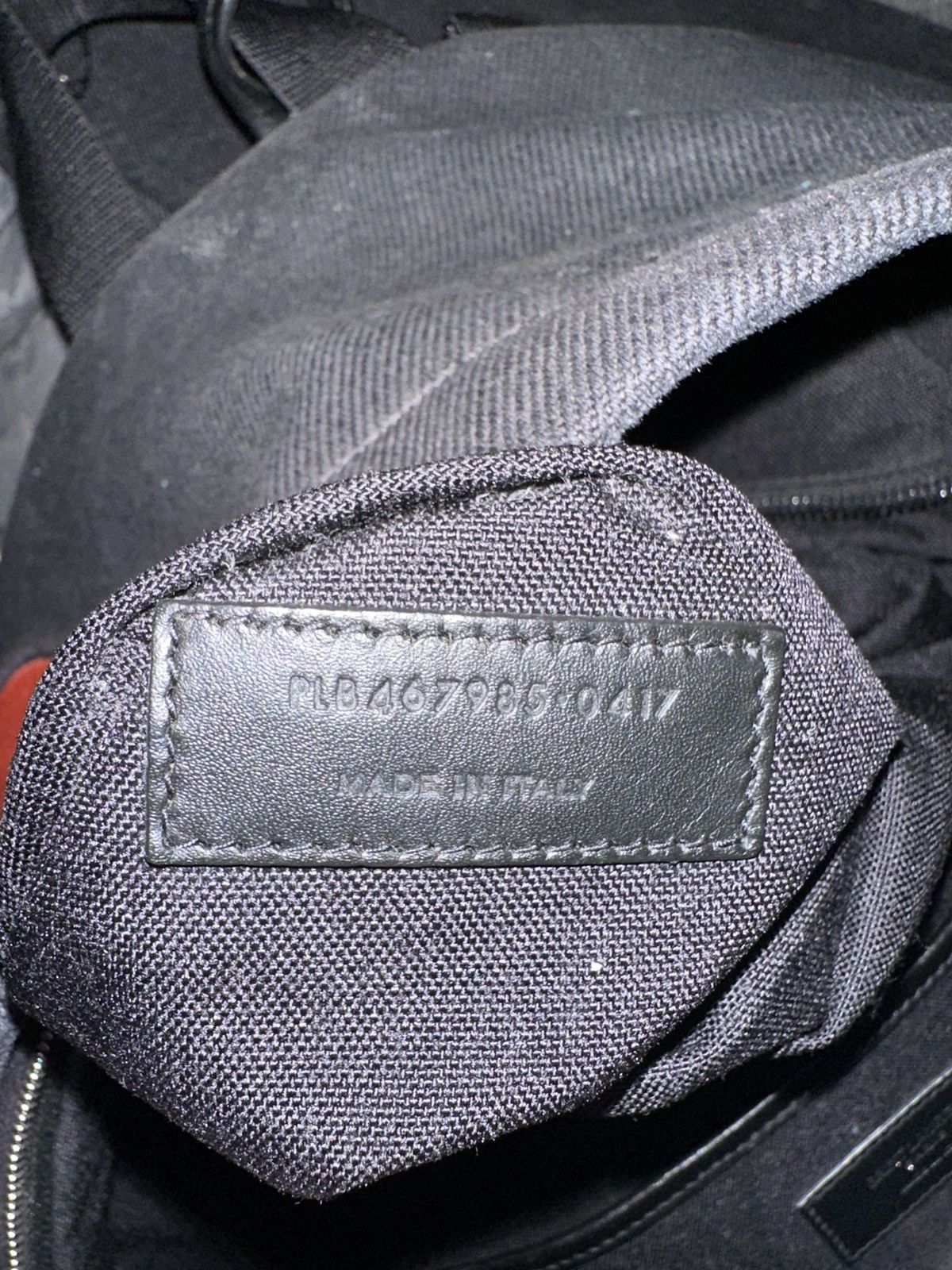 Yves Saint Laurent Yves Saint Laurent Twill Patches City Backpack Size ONE SIZE - 11 Thumbnail
