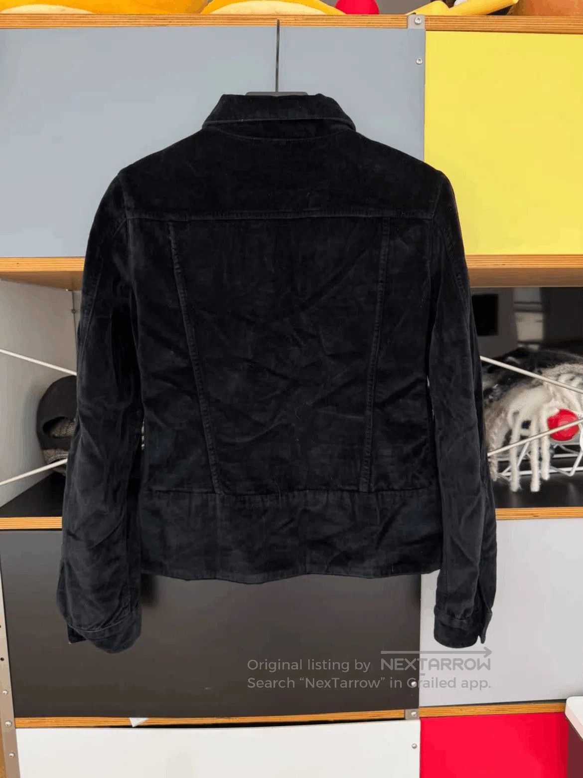 Helmut Lang Sz 40 Helmut Lang 1997 Velvet GTR Jacket. Size US S / EU 44-46 / 1 - 4 Thumbnail