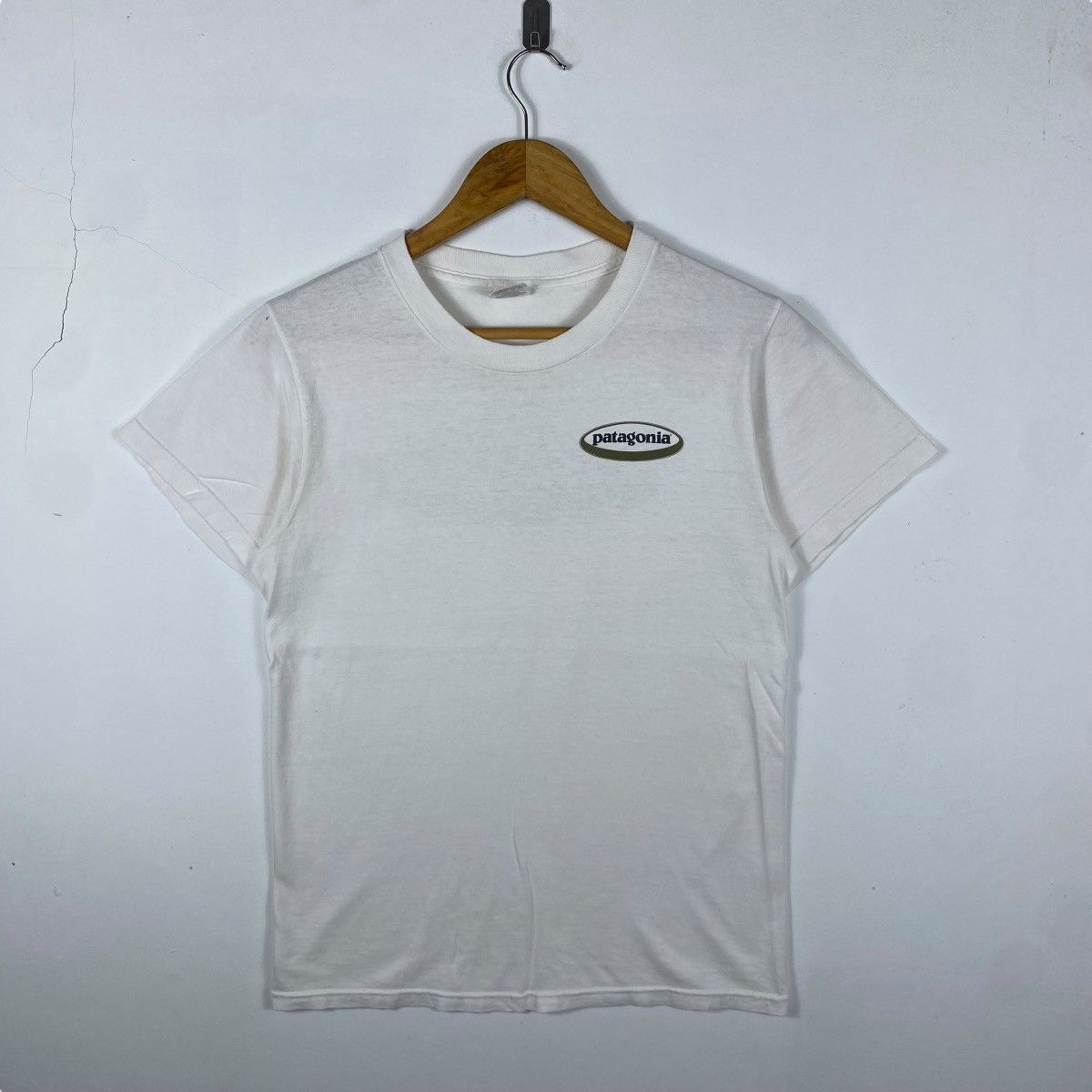 Patagonia Vintage 00's PATAGONIA Logo Graphic Tee Shirt Small Size Size US S / EU 44-46 / 1 - 4 Thumbnail