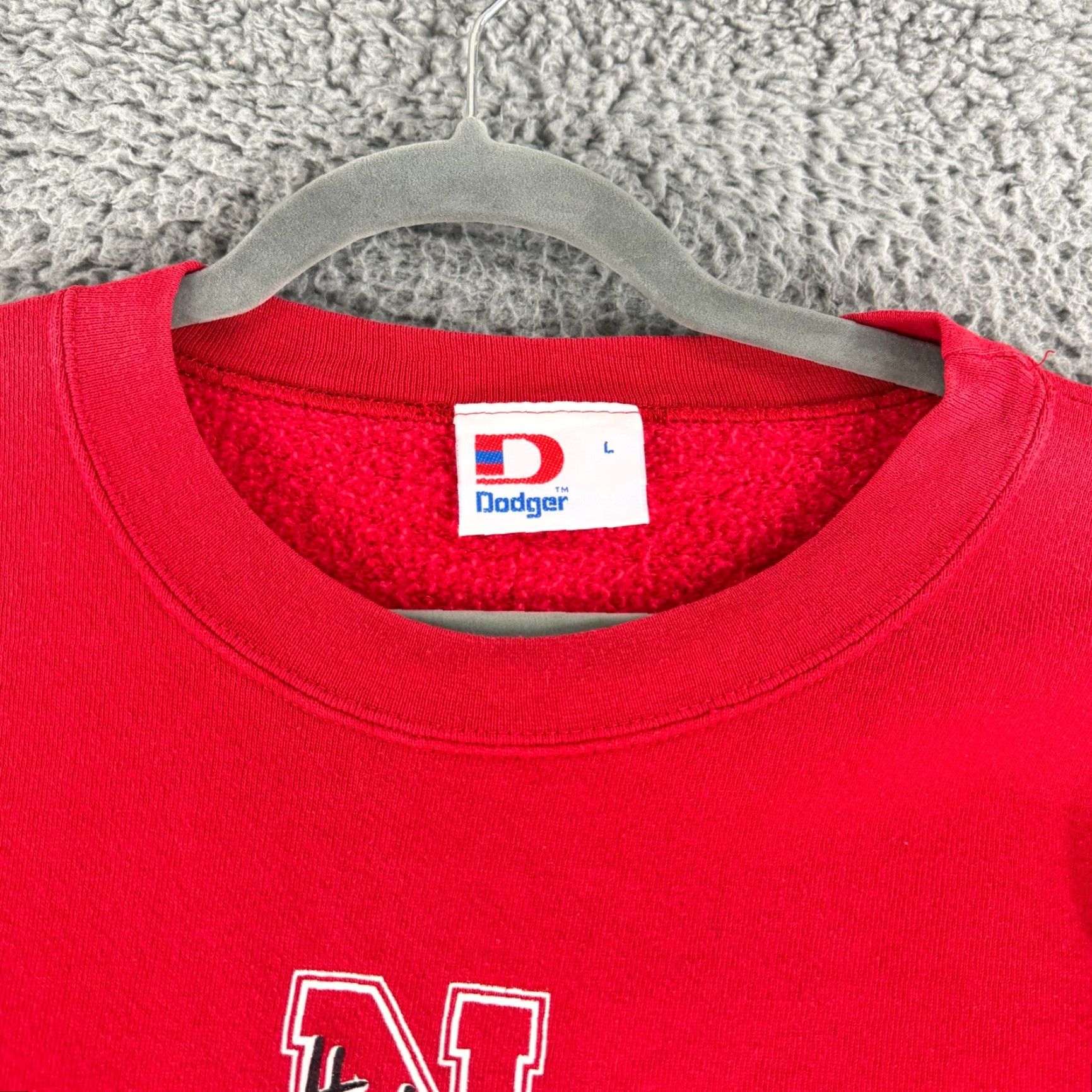 Vintage Vintage University of Nebraska Huskers Sweater Unisex Adult Large Red Crew Neck Size US L / EU 52-54 / 3 - 4 Thumbnail