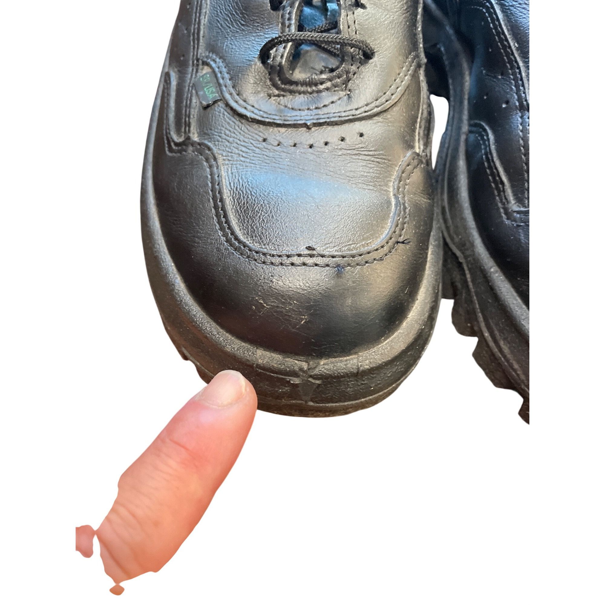 Other Rocky 5001 USPS postal mens black leather slip resist shoes Size US 12 / EU 45 - 12 Thumbnail
