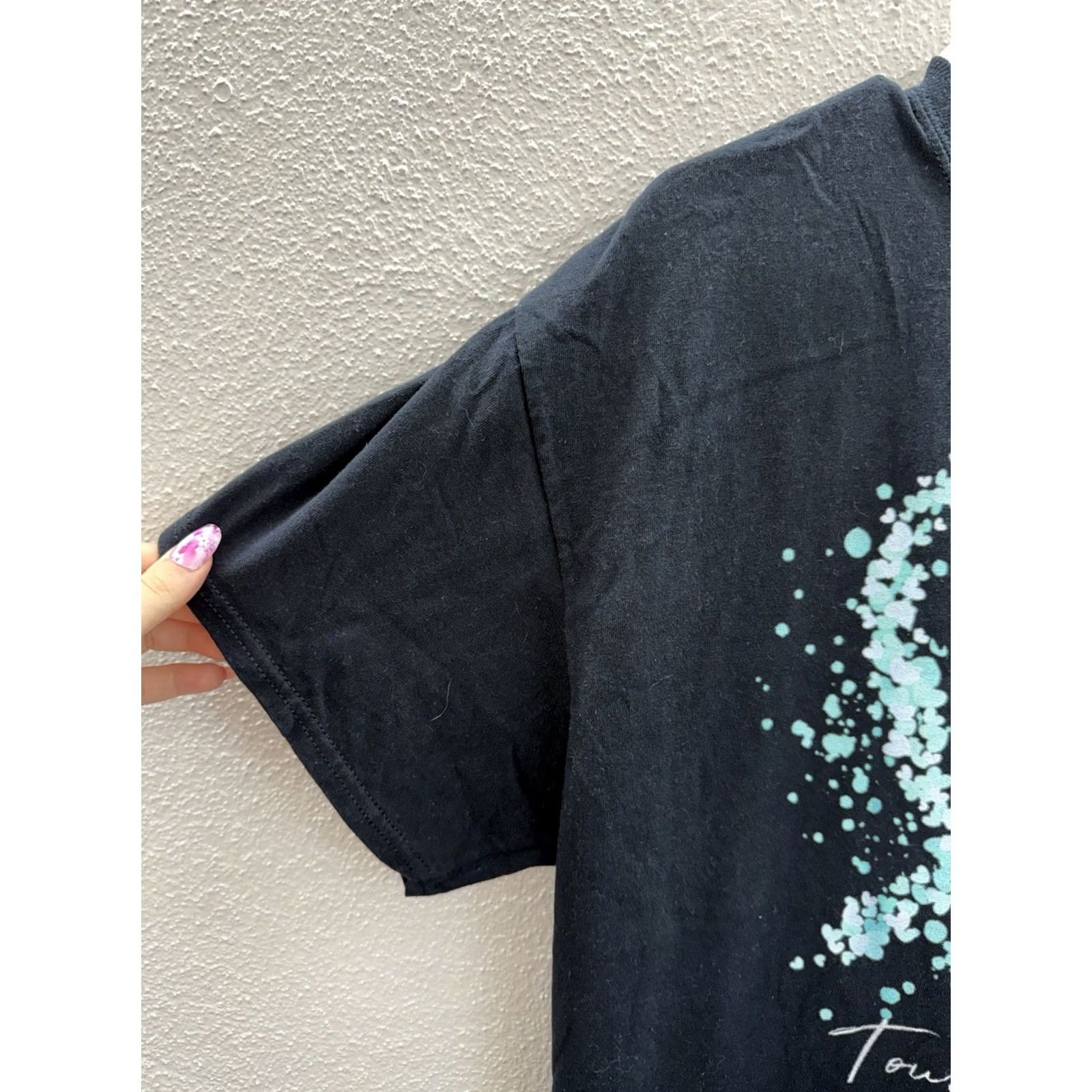 Gildan Gildan T-Shirt XL Black Tourette Syndrome Awareness Short Sleeve Unisex Adults 90s City College - Mens Womens Boys Girls Regular Fit Size XL / US 12-14 / IT 48-50 - 3 Thumbnail