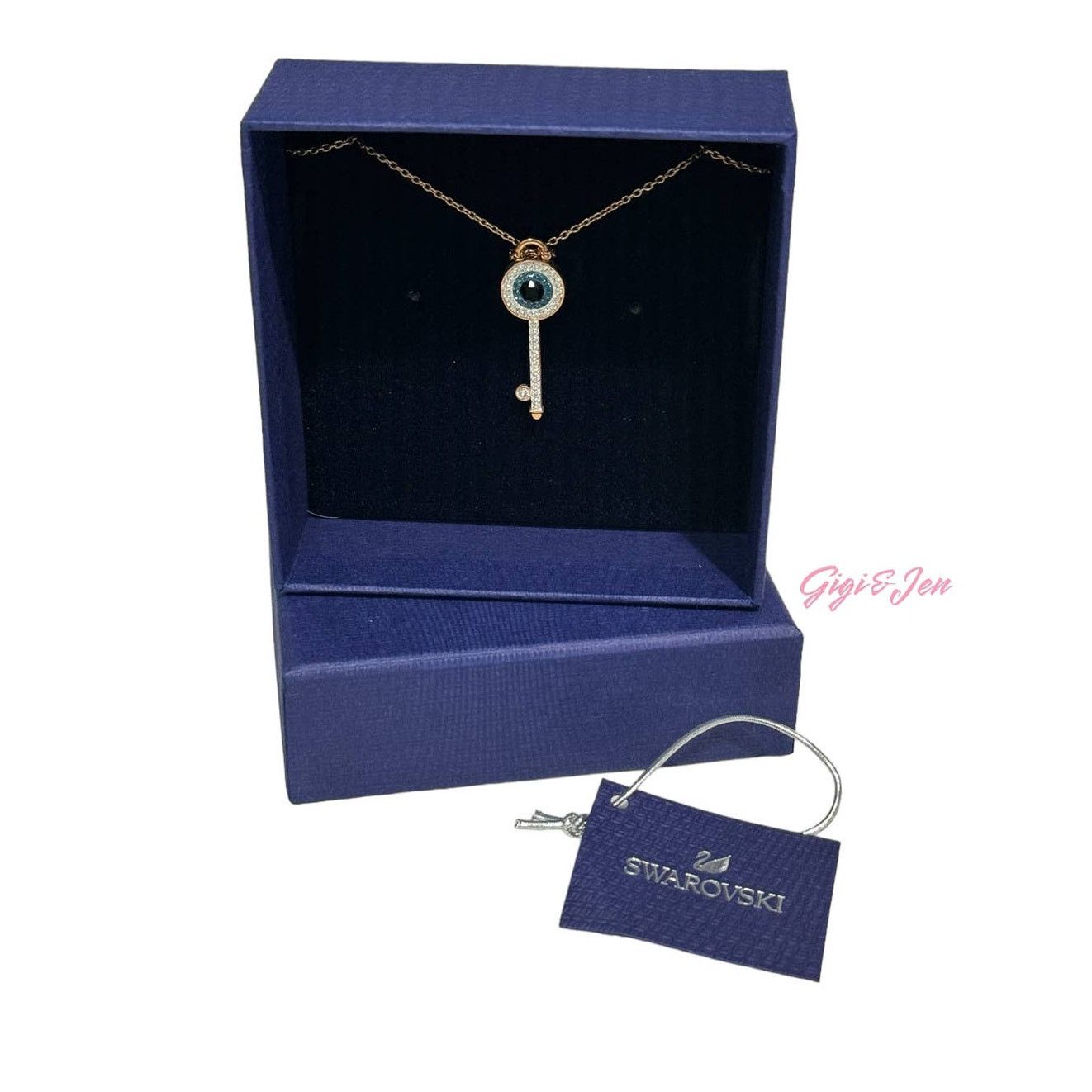 Swarovski Swarovski Symbolic pendant Evil eye and key new Size ONE SIZE - 6 Thumbnail