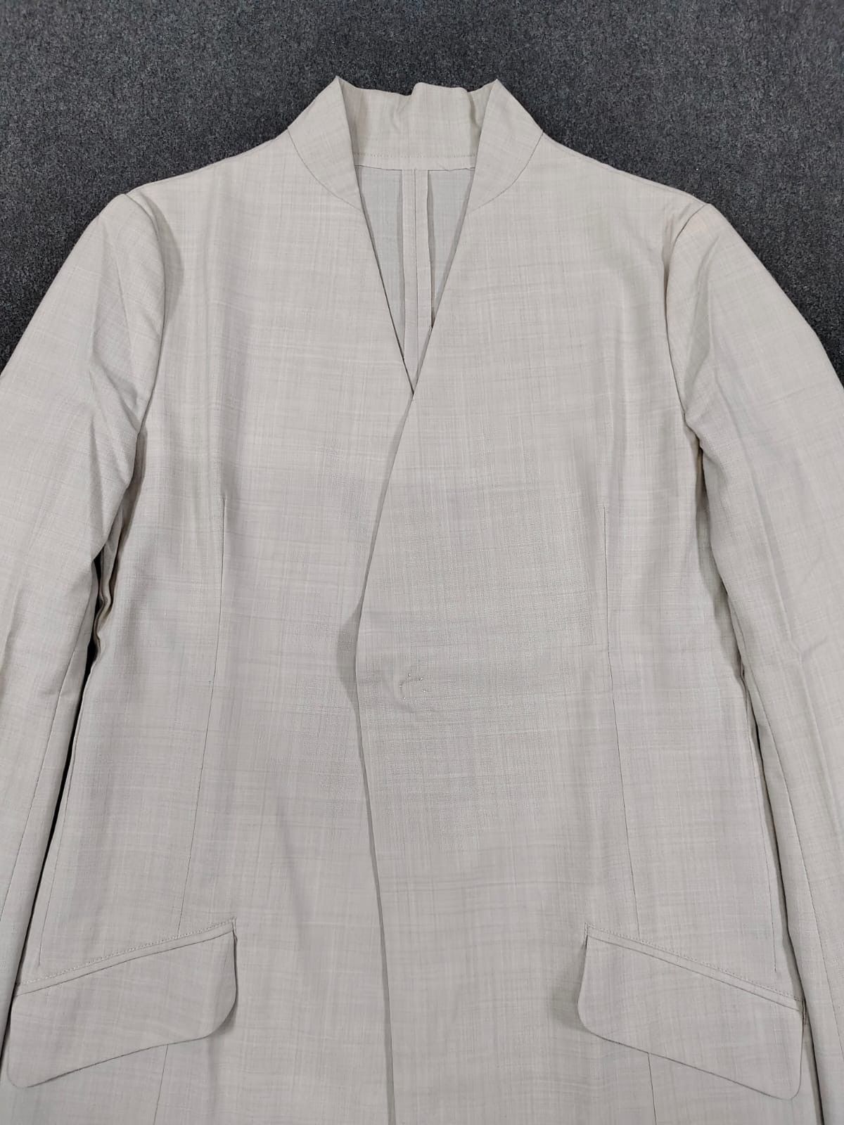 Yohji Yamamoto Y's by Yohji Yamamoto Minimalist Collarless Duster Coat Size M / US 6-8 / IT 42-44 - 9 Thumbnail