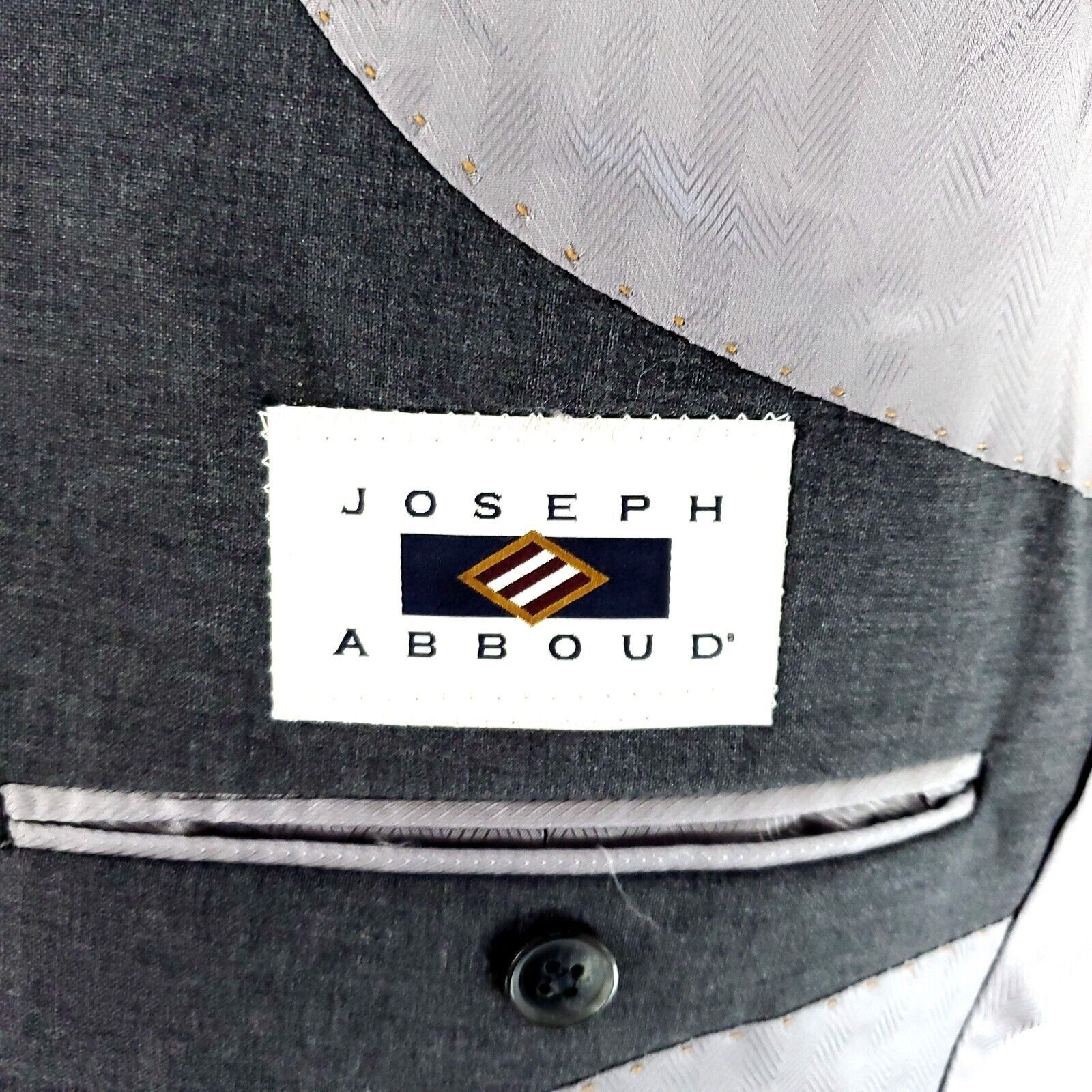 Joseph Abboud Joseph Abboud Angelico Super 100s Wool 2 Button Blazer 42R G Size 42R - 7 Thumbnail