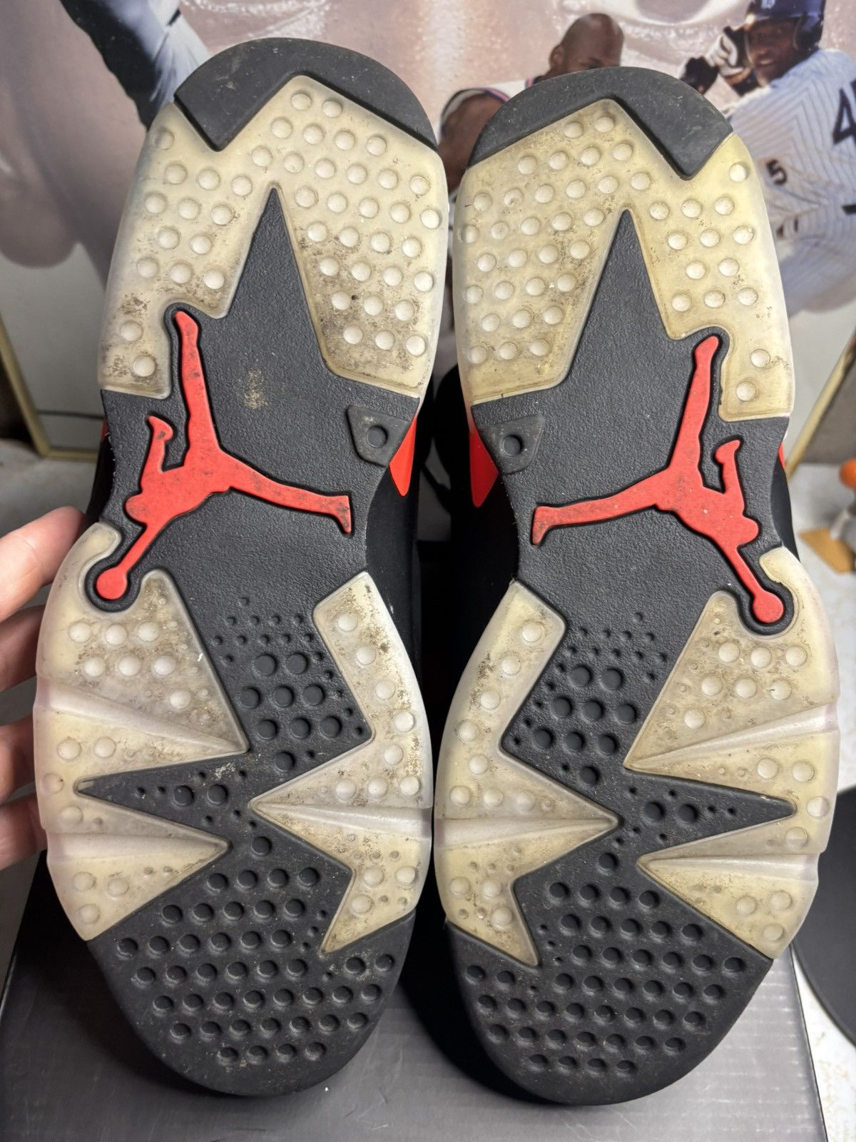 Jordan Brand Air Jordan 6 Retro black infrared Size US 11 / EU 44 - 5 Thumbnail