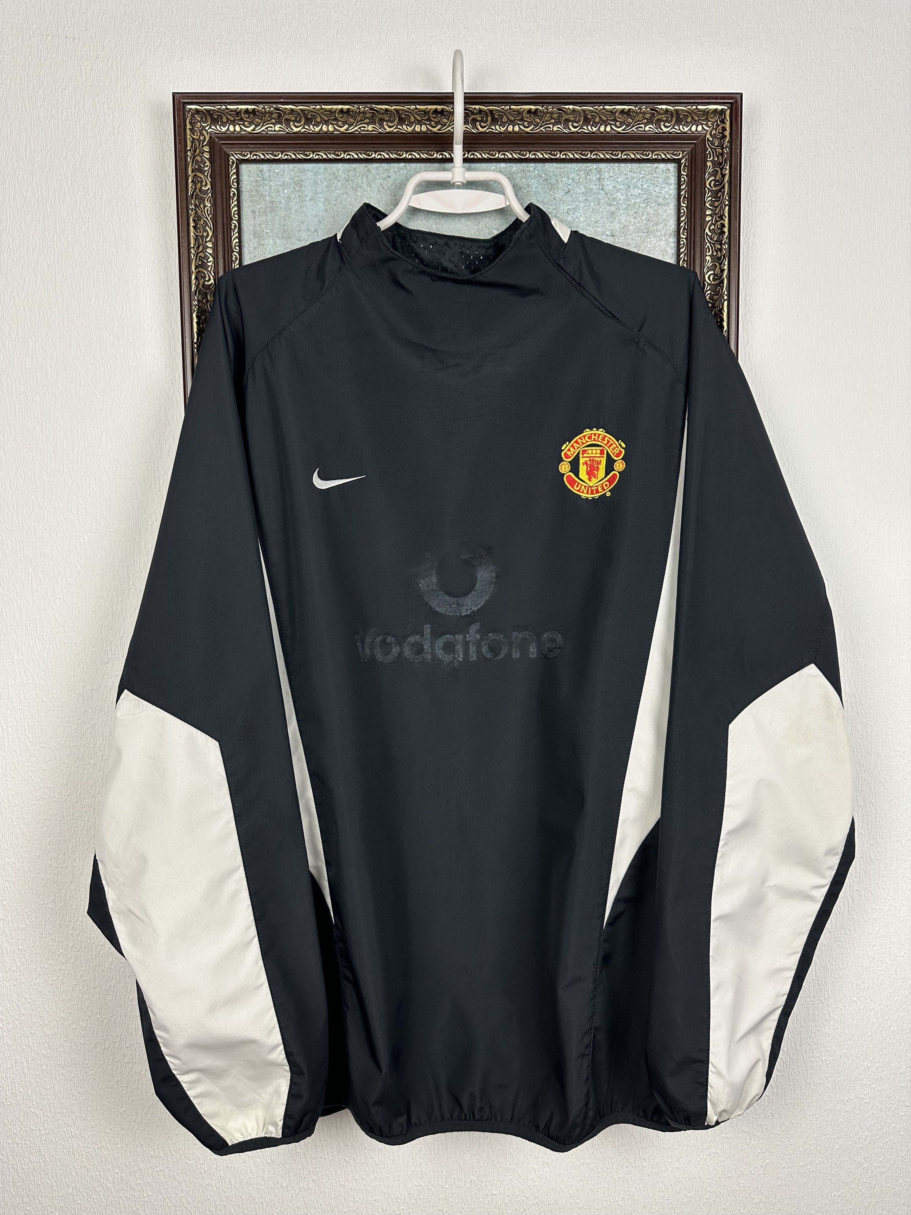 Nike × Vintage Manchester United Vintage Team Nike Crewneck Blue