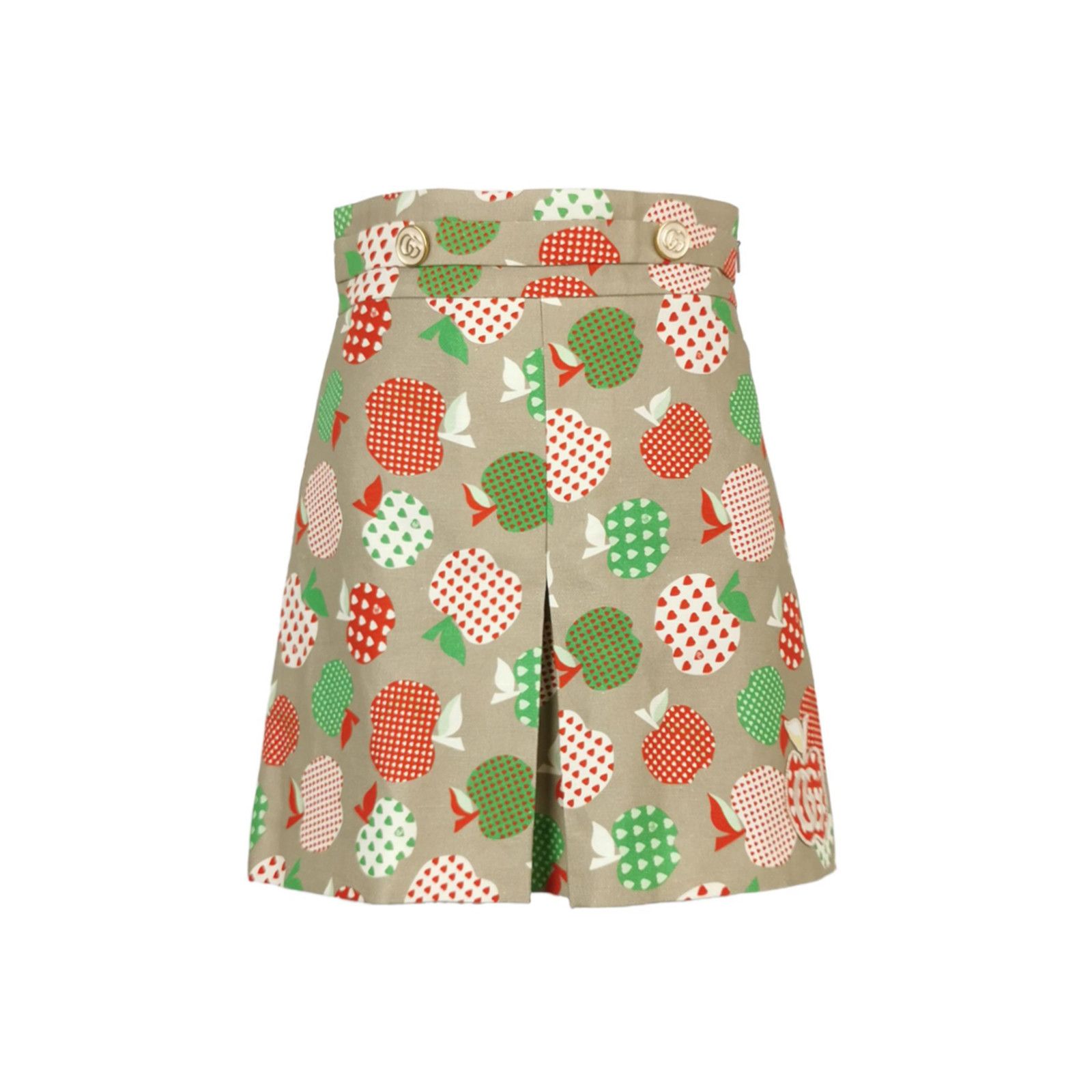 Gucci Gucci Apple Print Mini Skirt IT 38 Size 26" / US 2 / IT 38 - 1 Thumbnail