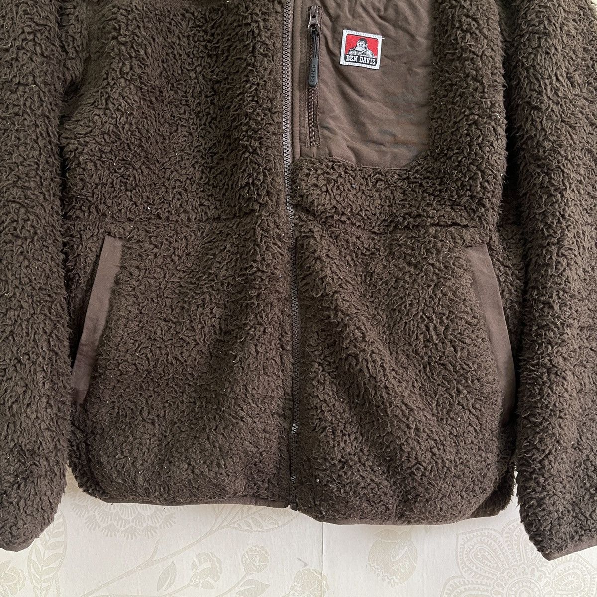 Ben Davis Vintage Ben Davies Fleece Sweatshirt Size US L / EU 52-54 / 3 - 13 Thumbnail