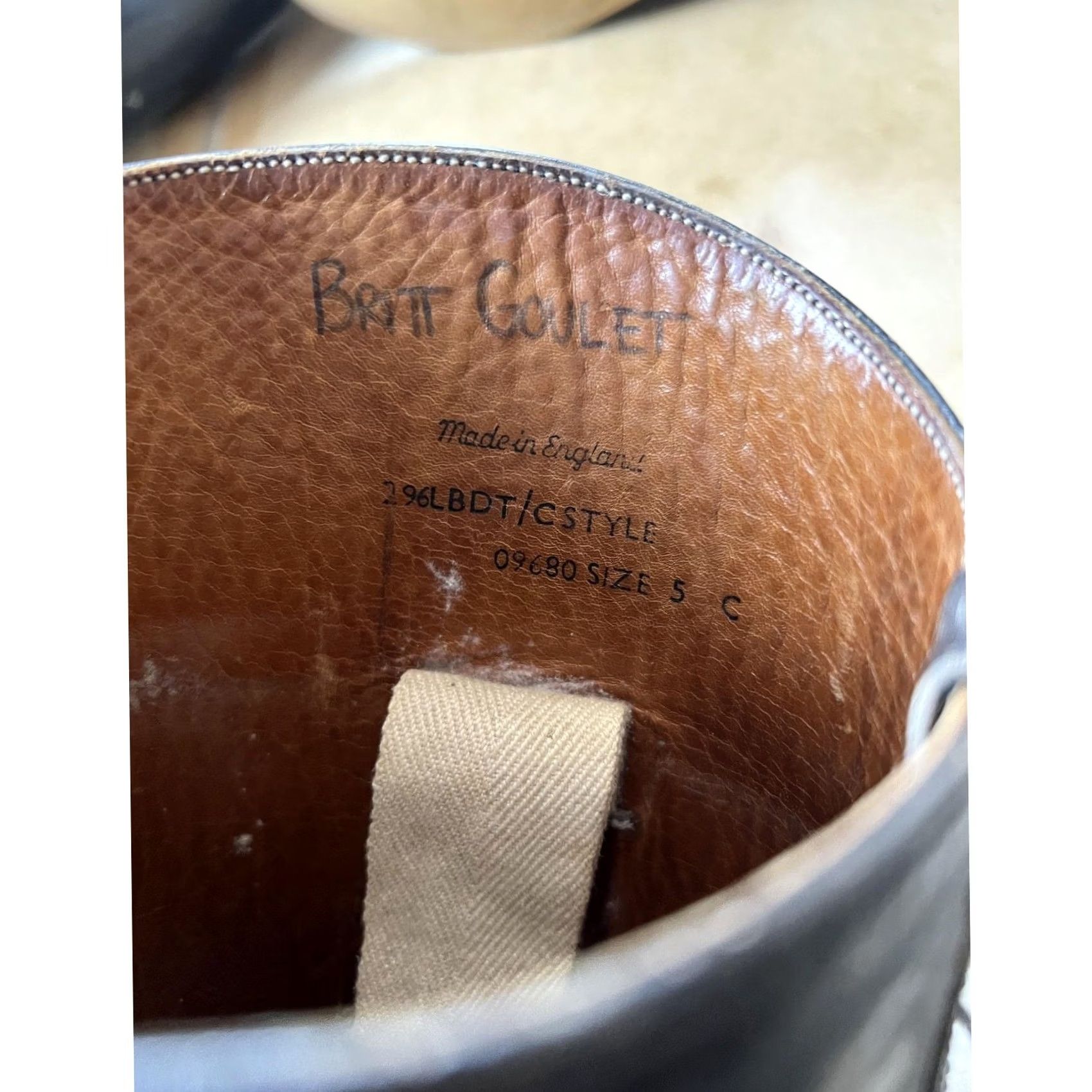 Marlboro Marlborough Riding Boot Womens 5 Black Leather Knee High Lined England Size US 5 / IT 35 - 5 Thumbnail