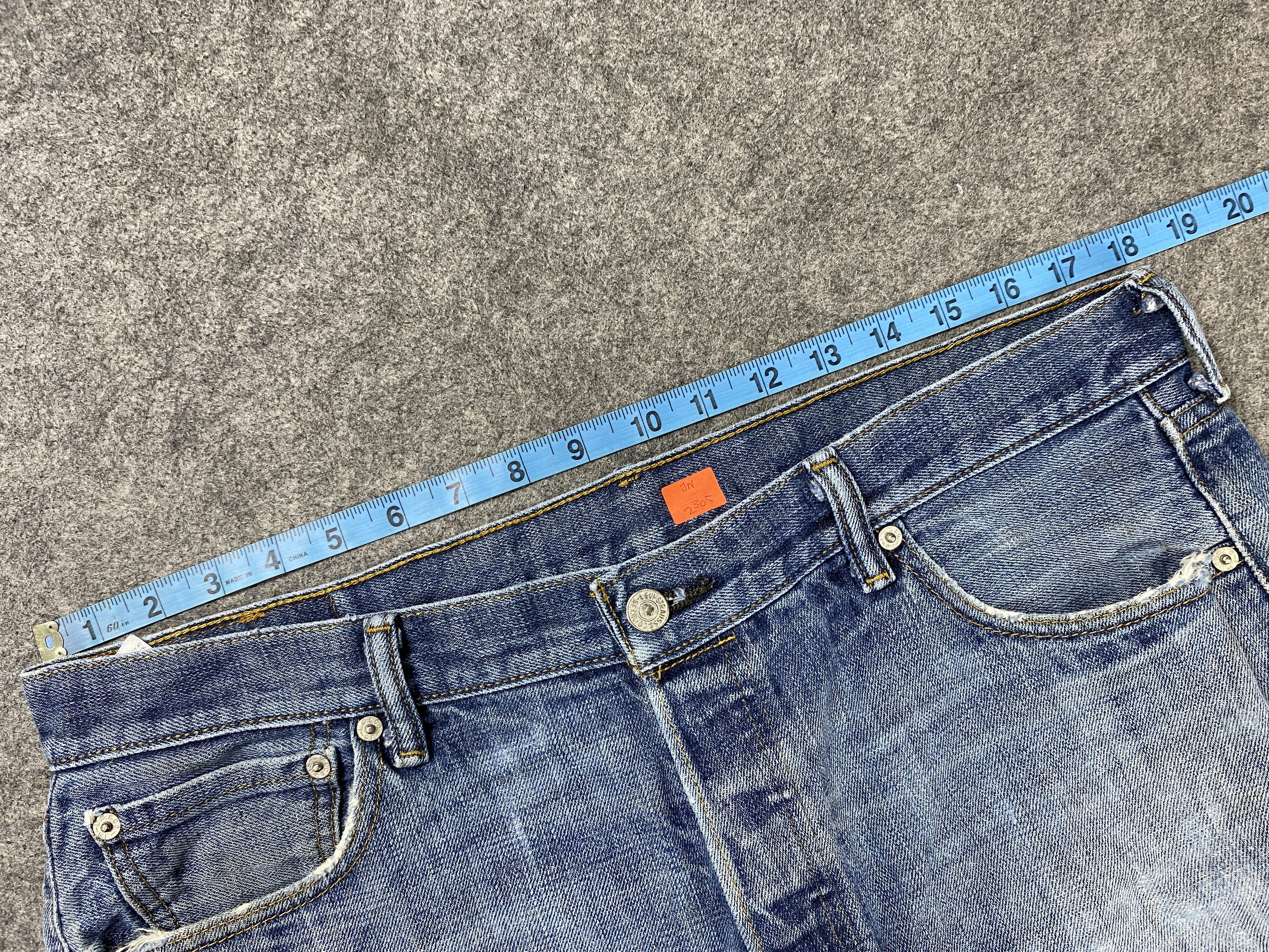 Levi's Blue Wash Vintage Levi's 501 Jeans 36x29.5 Denim -JN2305 Size US 36 / EU 52 - 4 Thumbnail