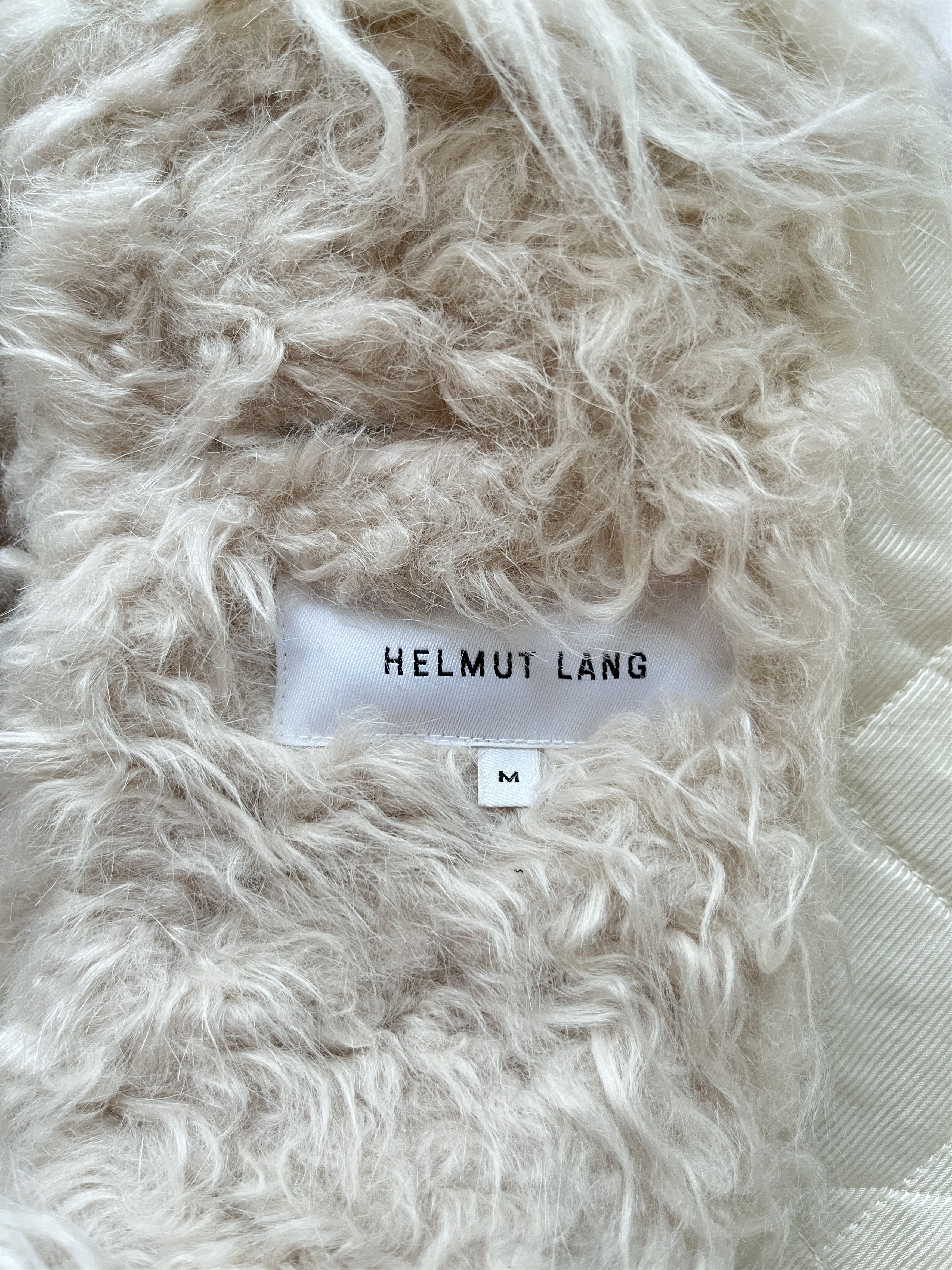 Helmut Lang ⚡️QUICK SALE⚡️Helmut Lang Plaid Faux Fur Shearling Jacket Size M / US 6-8 / IT 42-44 - 3 Thumbnail