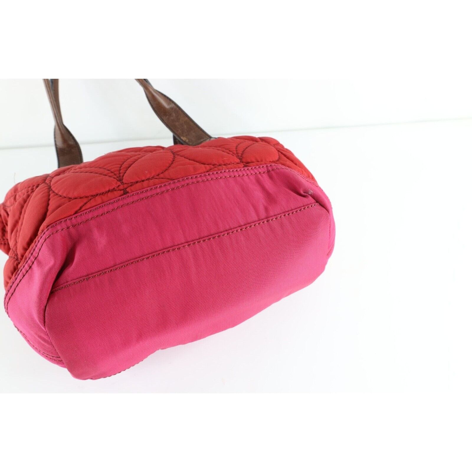 Fossil × Vintage Vintage 90s Y2K Fossil Key Per Leather Handled Quilted Bag Size ONE SIZE - 7 Thumbnail
